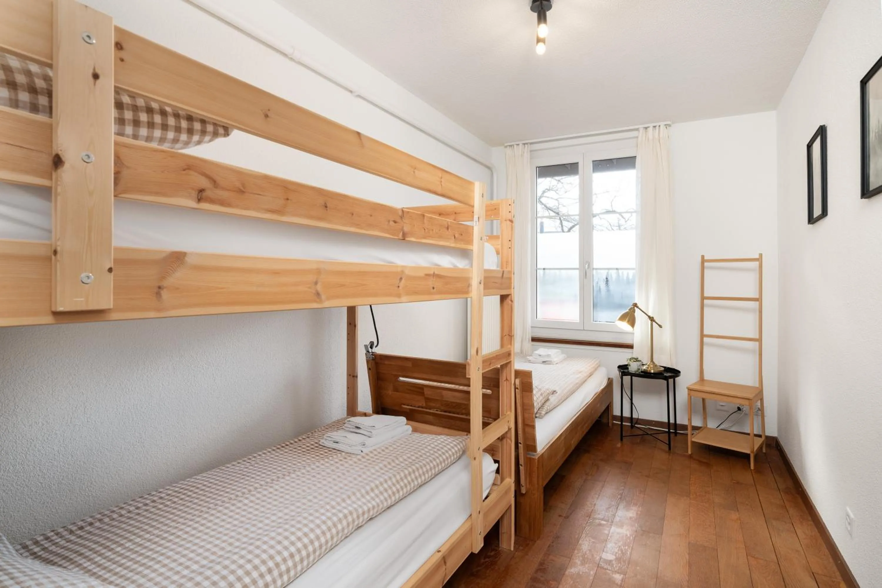 Bed in Interlaken Apartments
