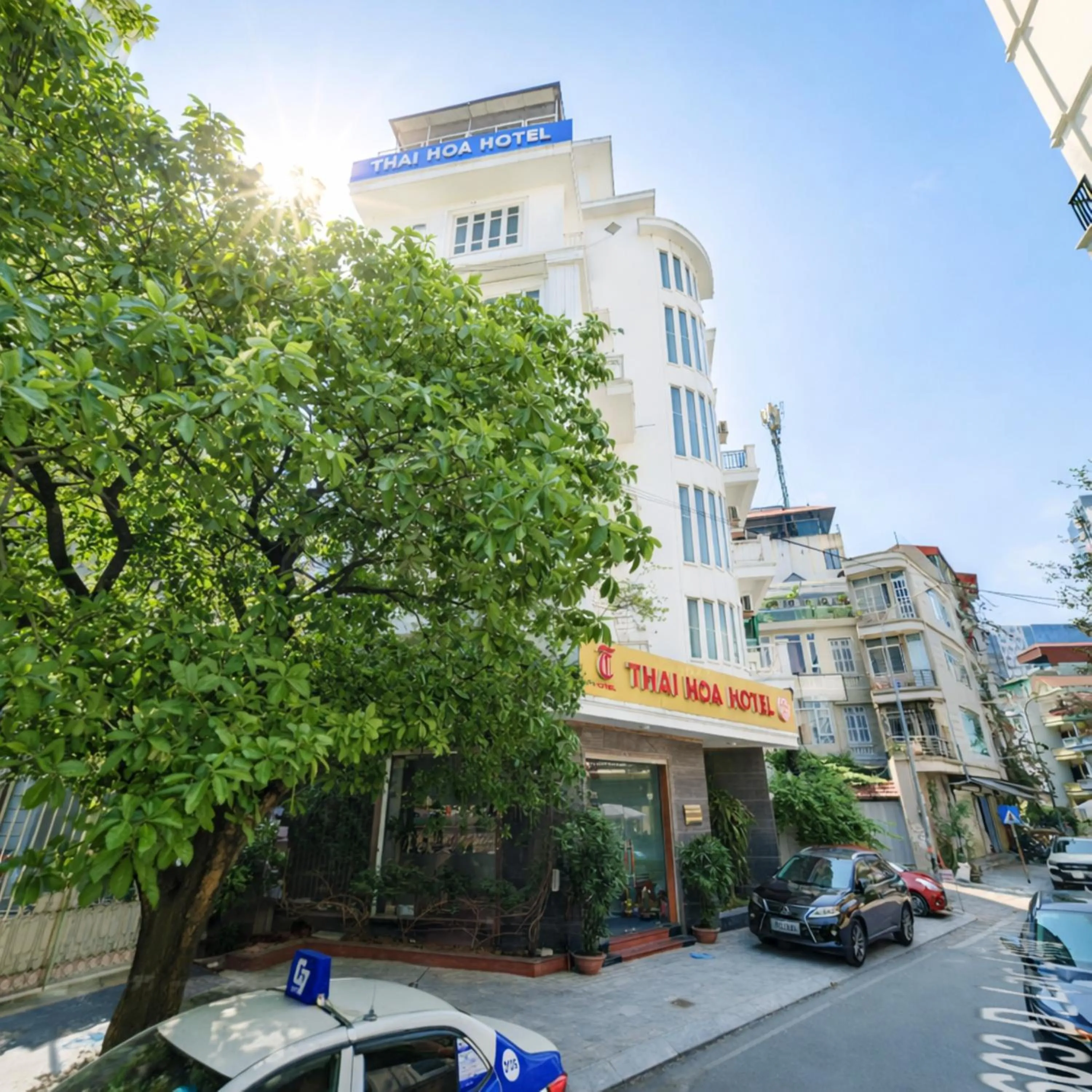Property building in Thai Hoa Hotel