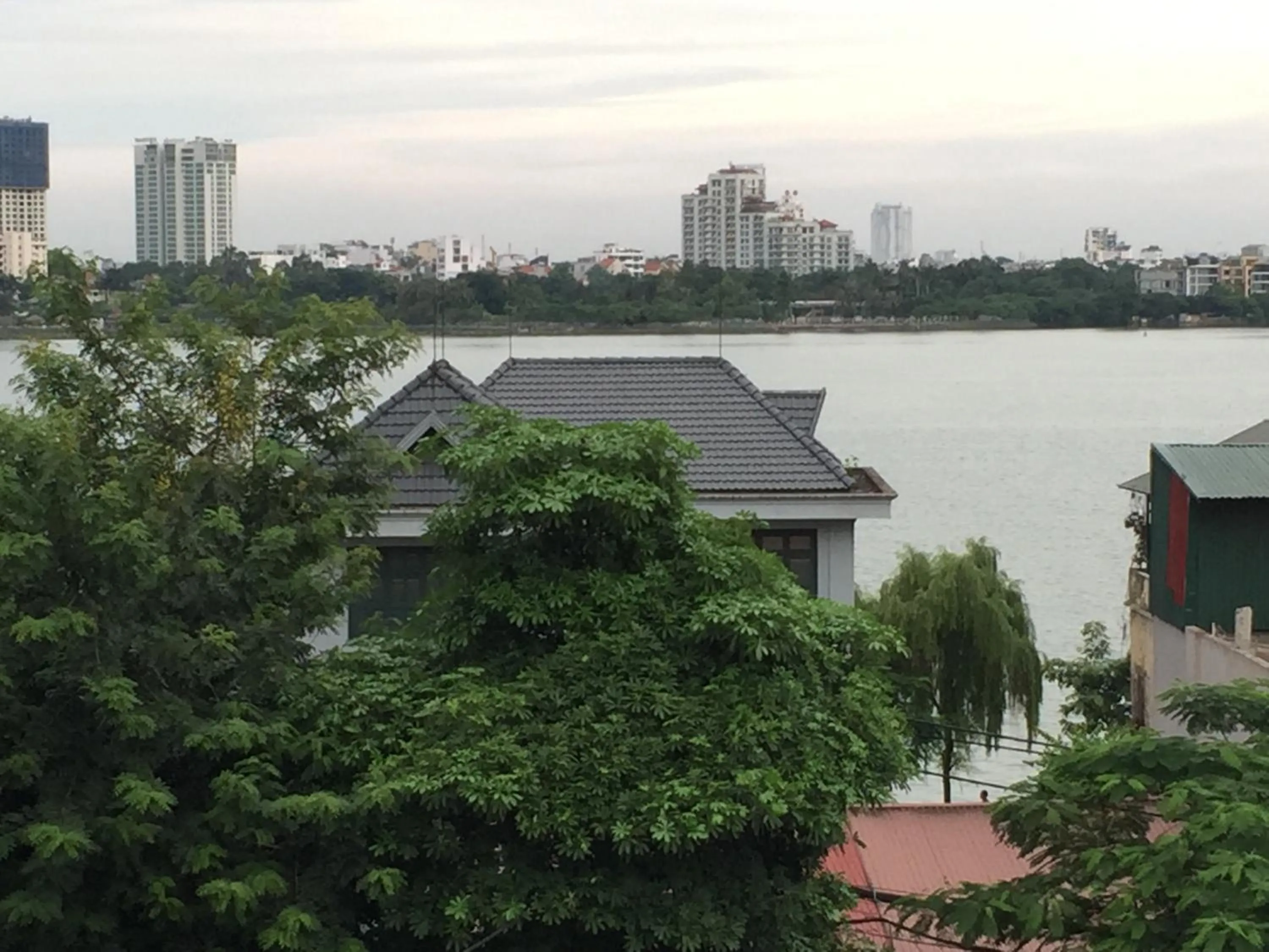 Lake view in Thai Hoa Hotel
