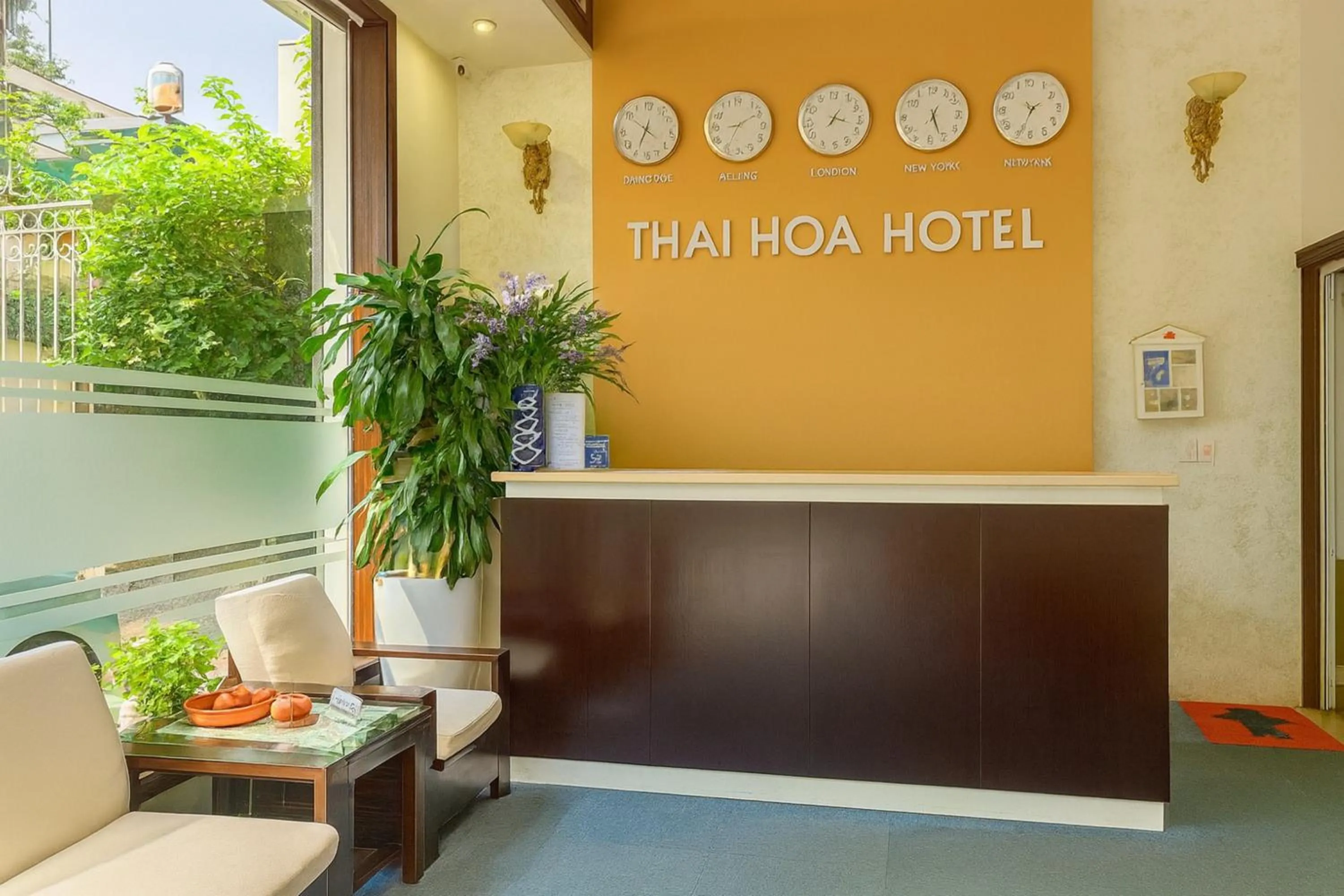 Lobby or reception in Thai Hoa Hotel