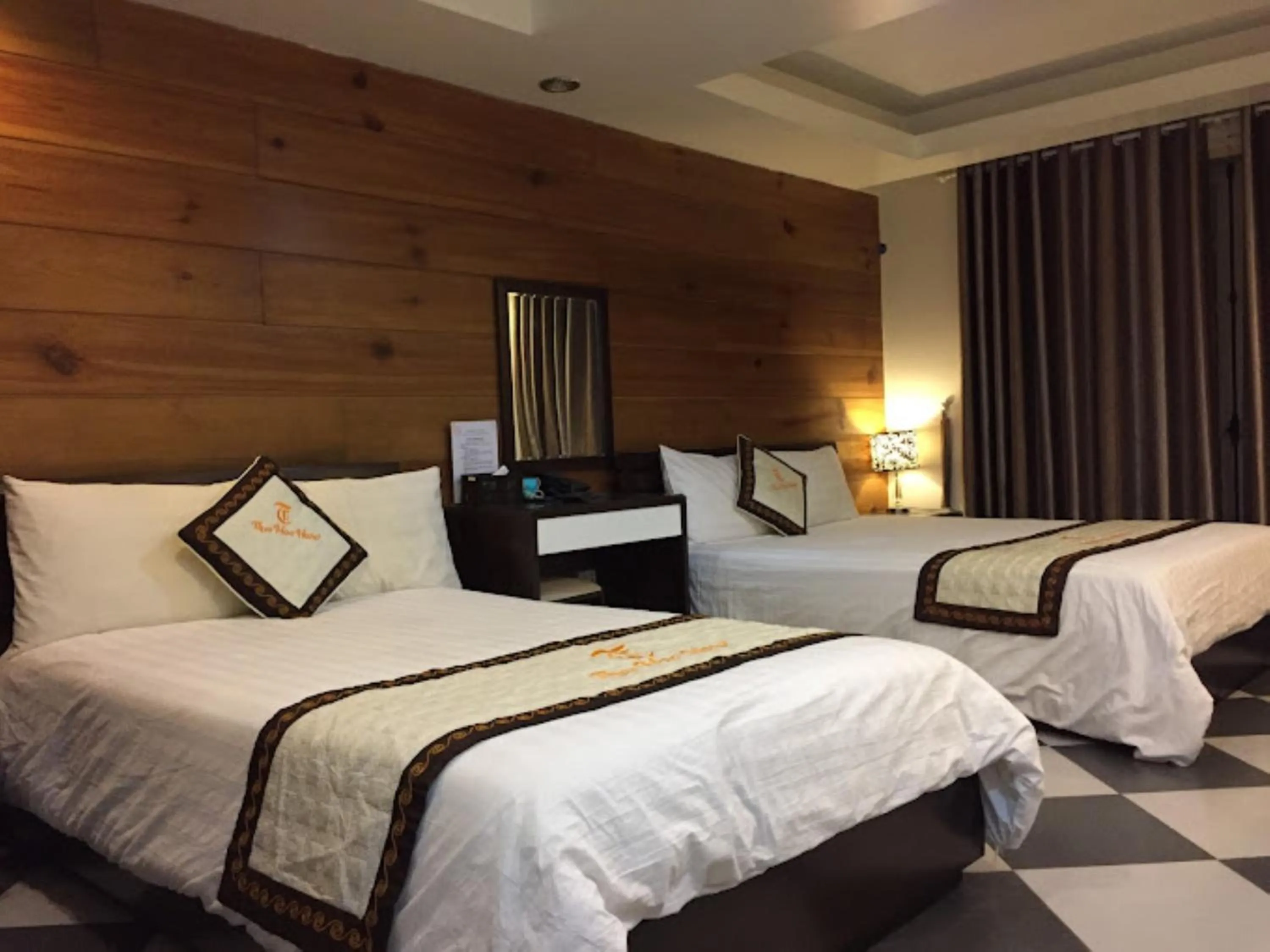 Photo of the whole room, Bed in Thai Hoa Hotel