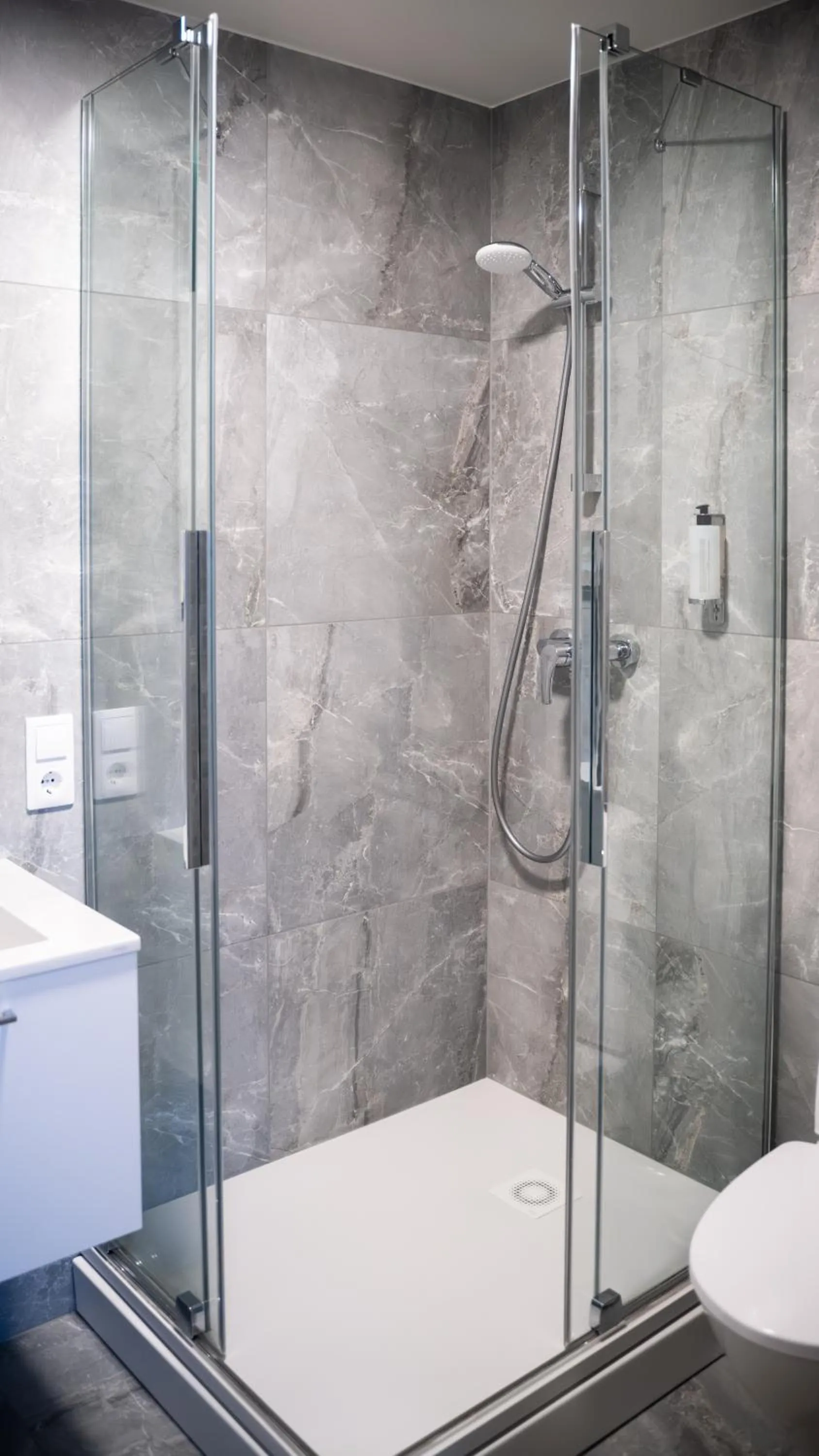 Shower in Spa Hotel Ezeri