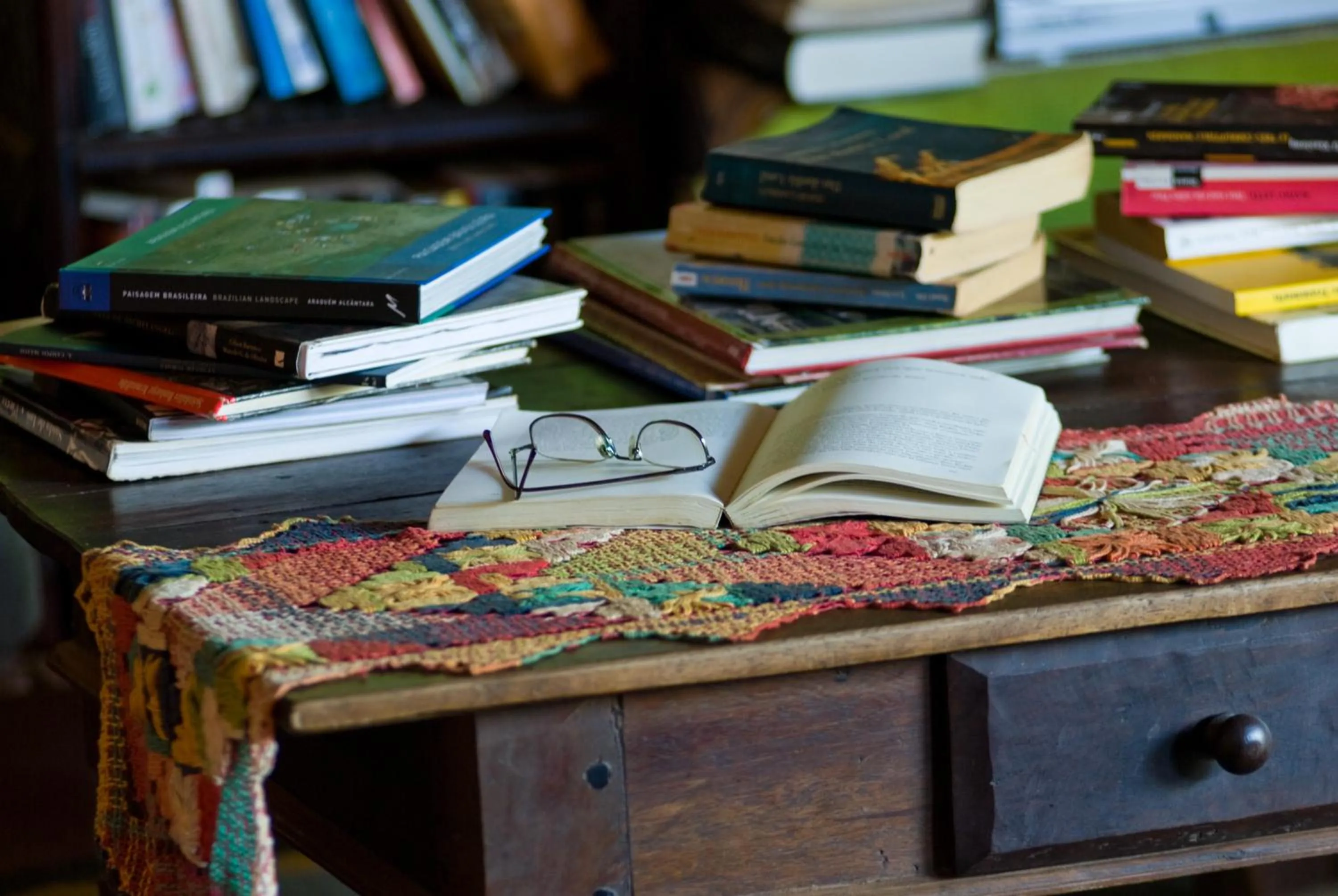 Library in Vilangelim Eco-Pousada