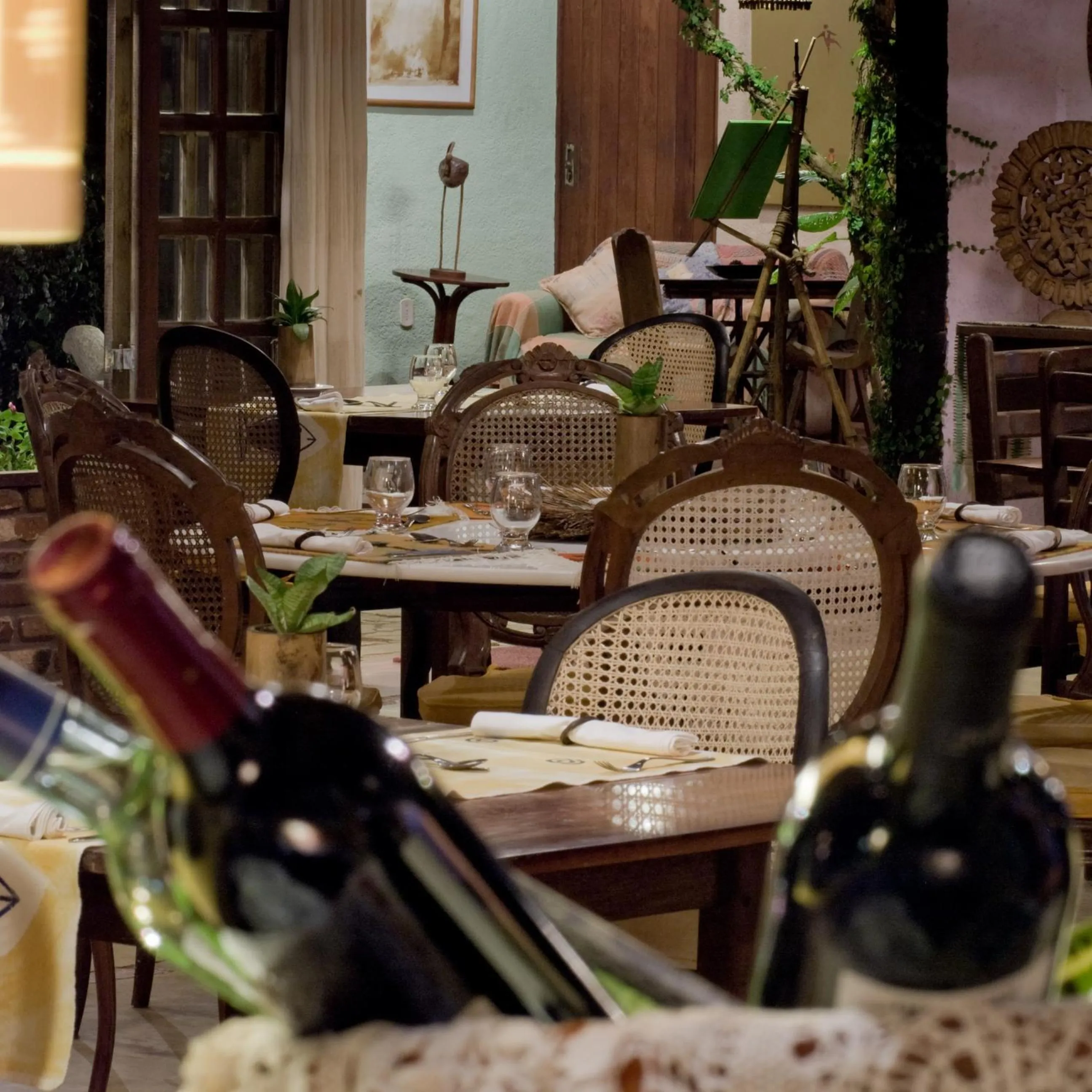 Restaurant/places to eat in Vilangelim Eco-Pousada