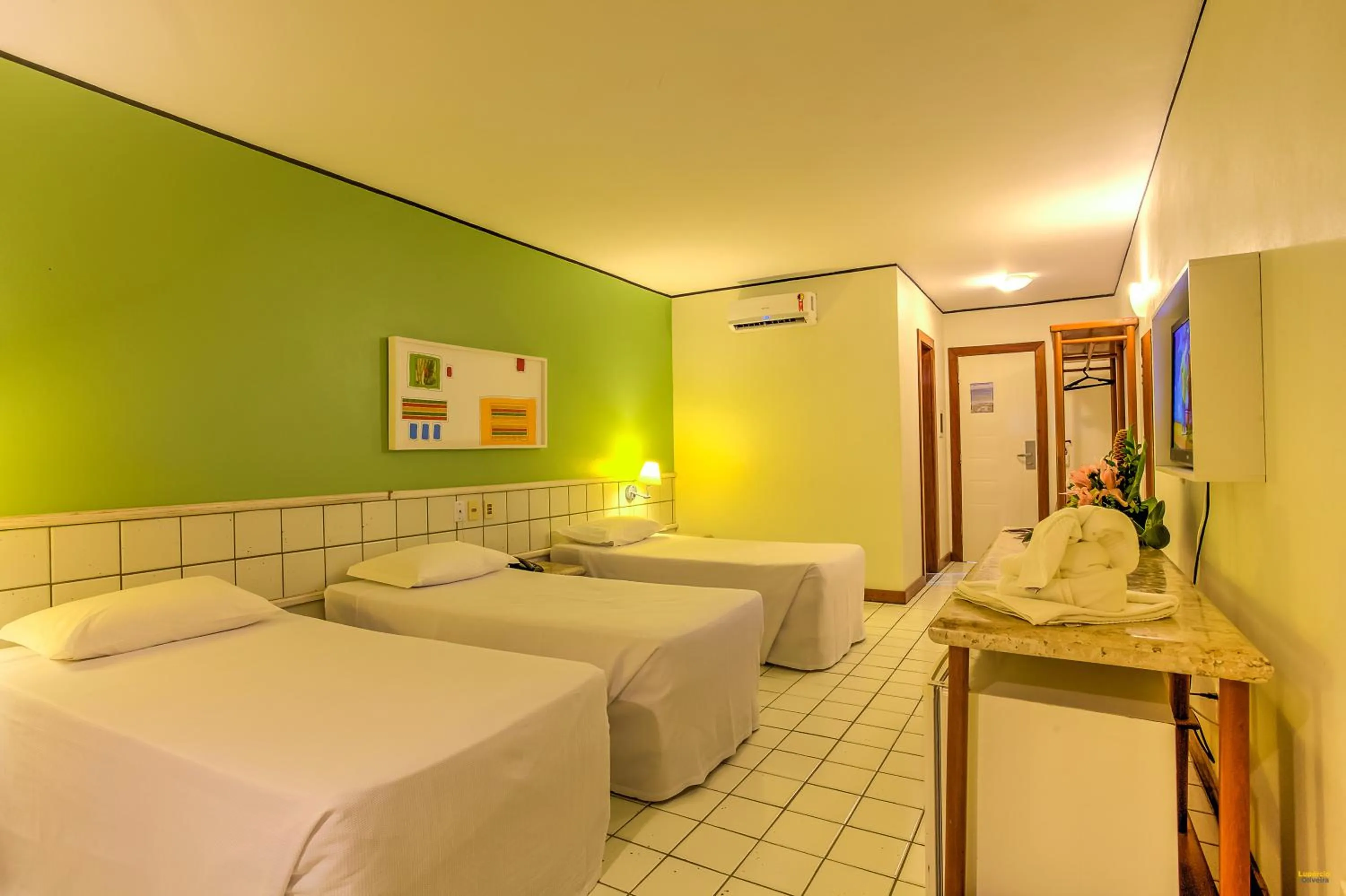 Bed in Hotel Aldeia da Praia