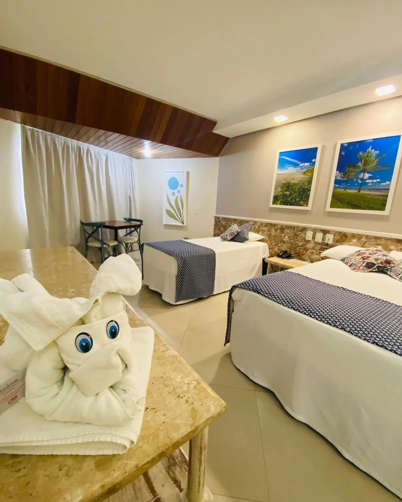 Bed in Hotel Aldeia da Praia