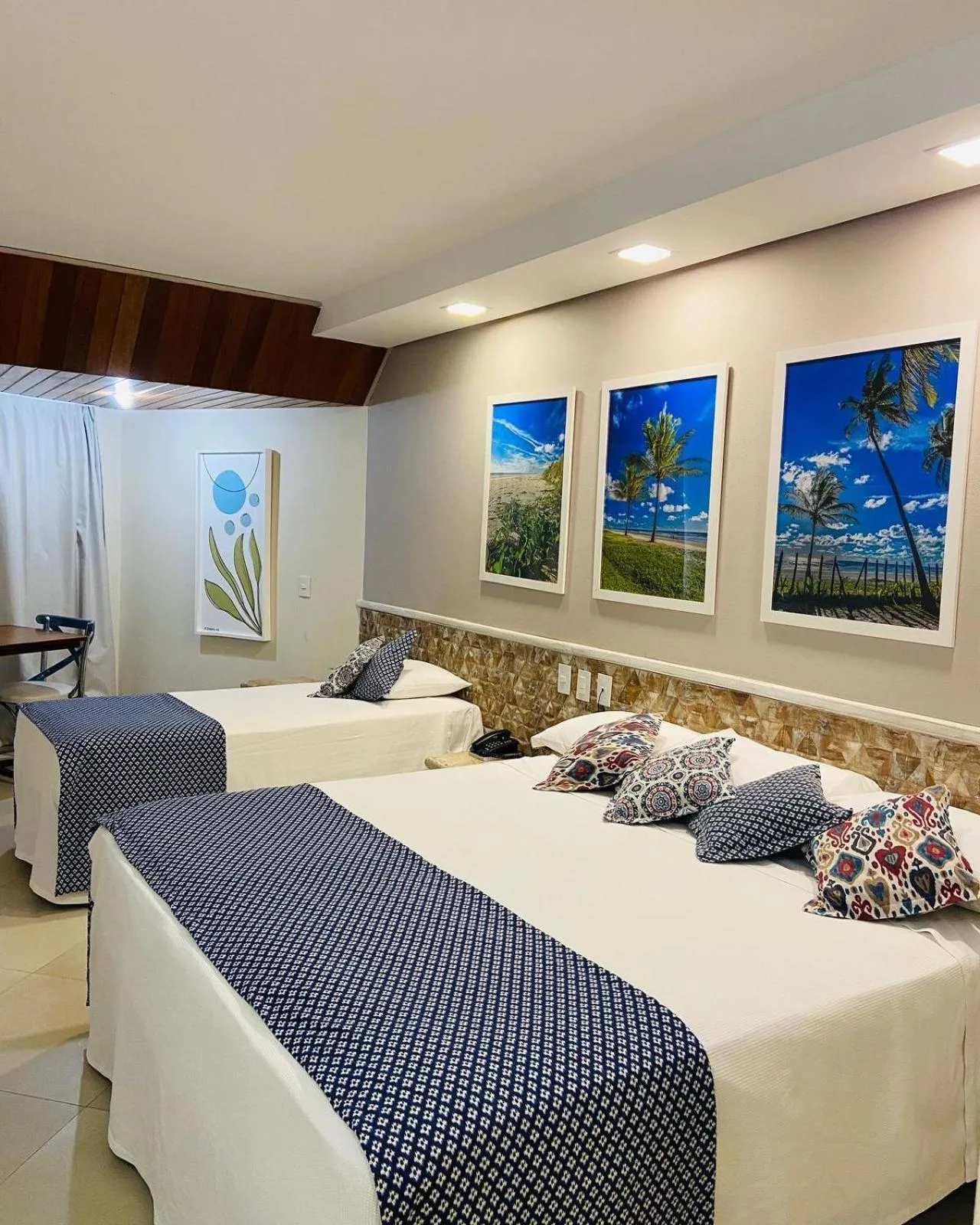 Bed in Hotel Aldeia da Praia