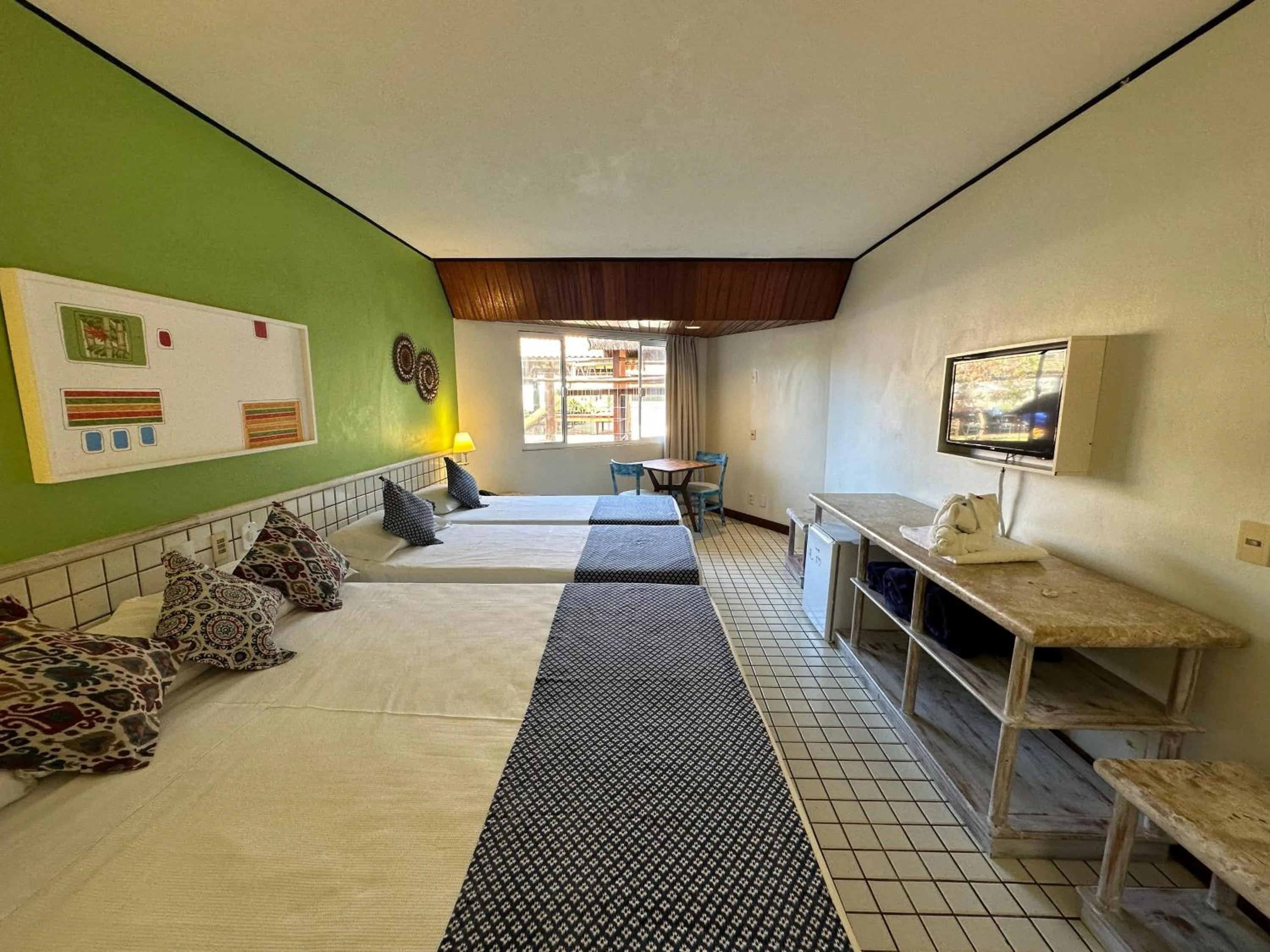 Bed in Hotel Aldeia da Praia