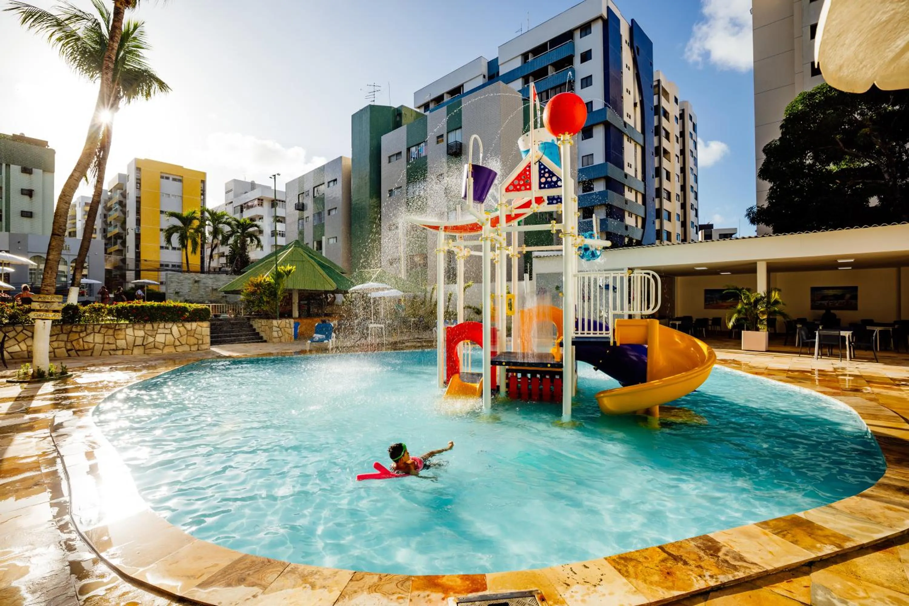 Swimming pool in El Aram Beach & Convention