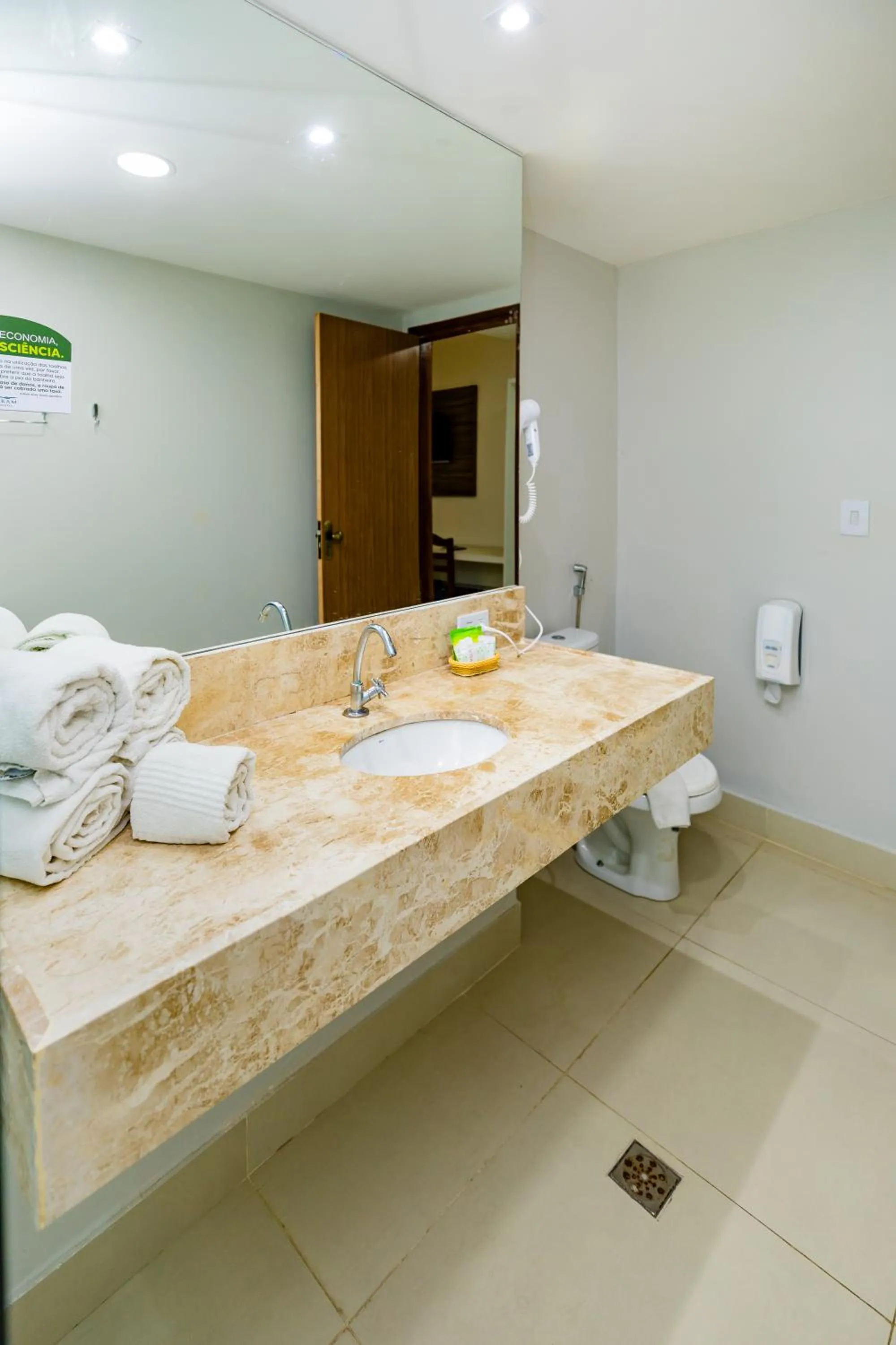 Bathroom in El Aram Beach & Convention