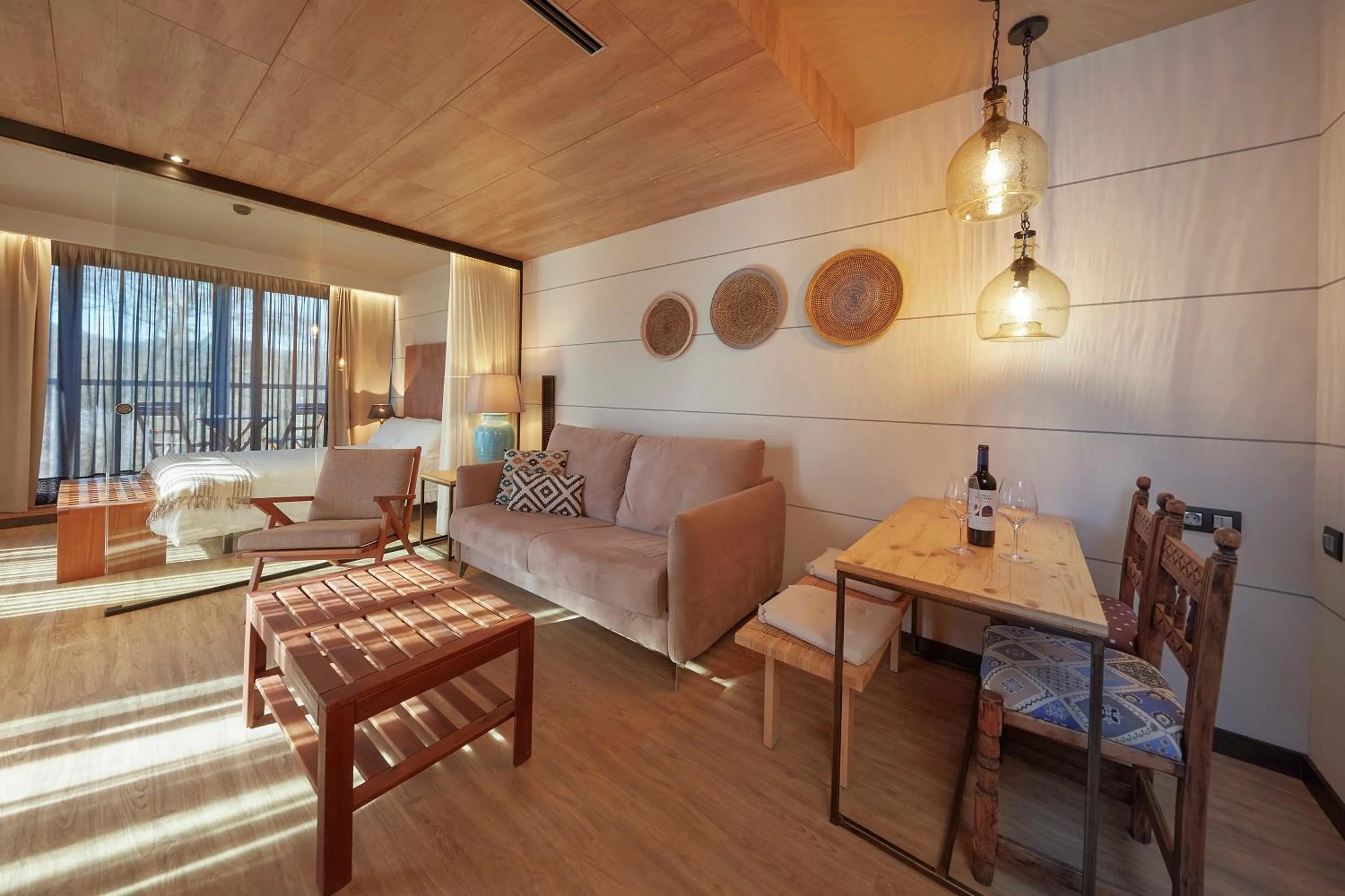 Dining area in Alojamientos Ainsa Sanchez