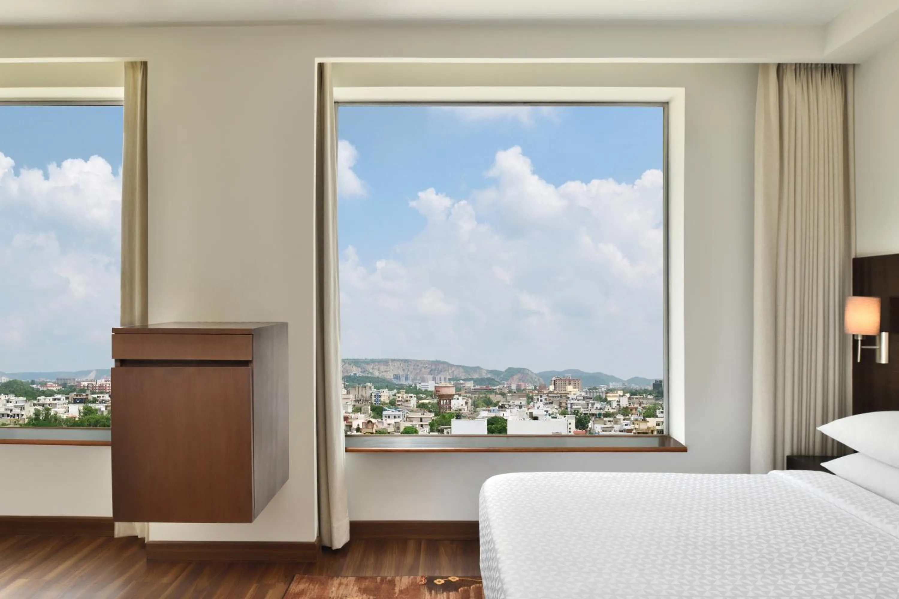 Photo of the whole room, Bed in Four Points by Sheraton Jaipur, City Square