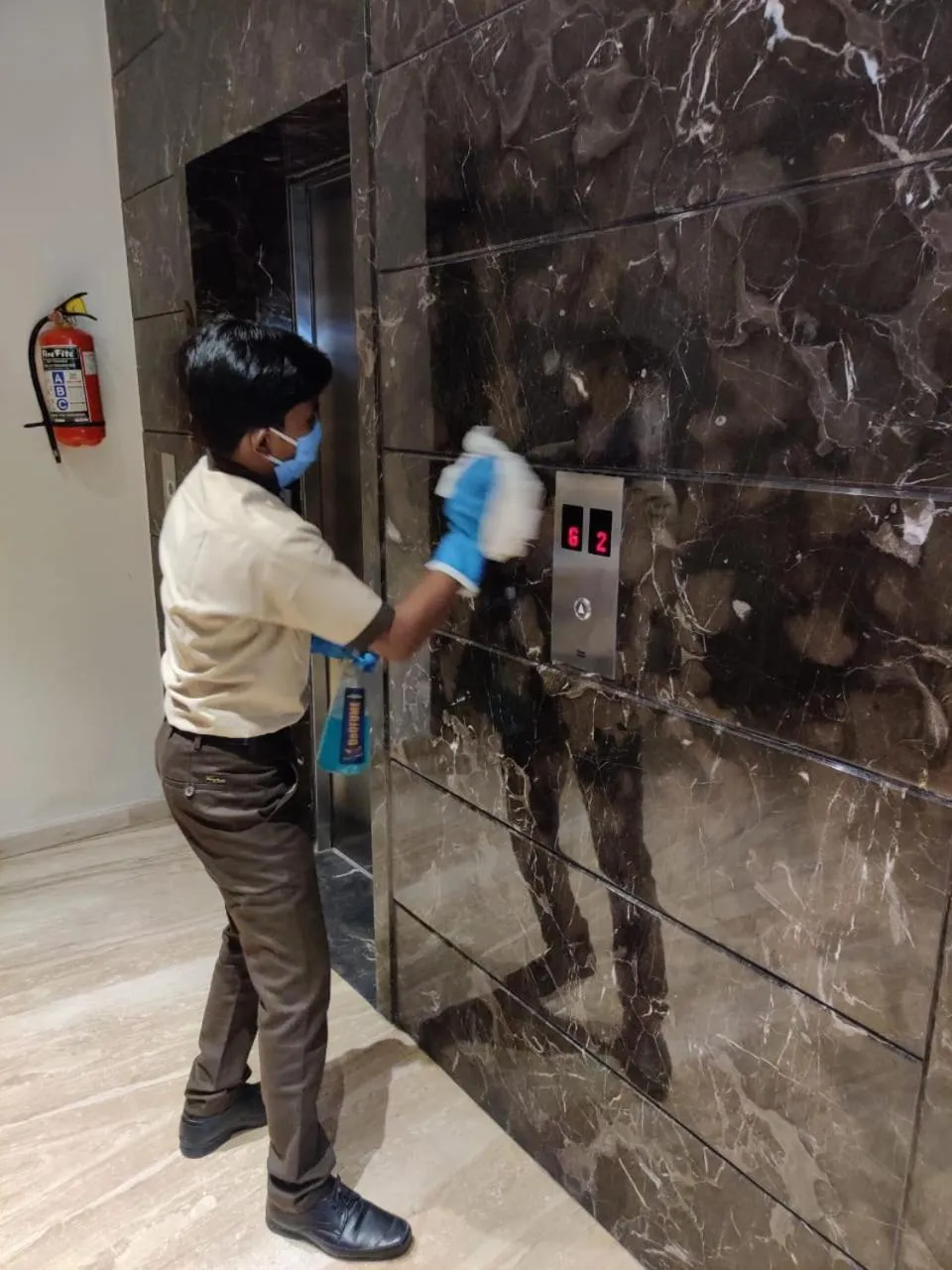 Staff in Hotel Abika Elite