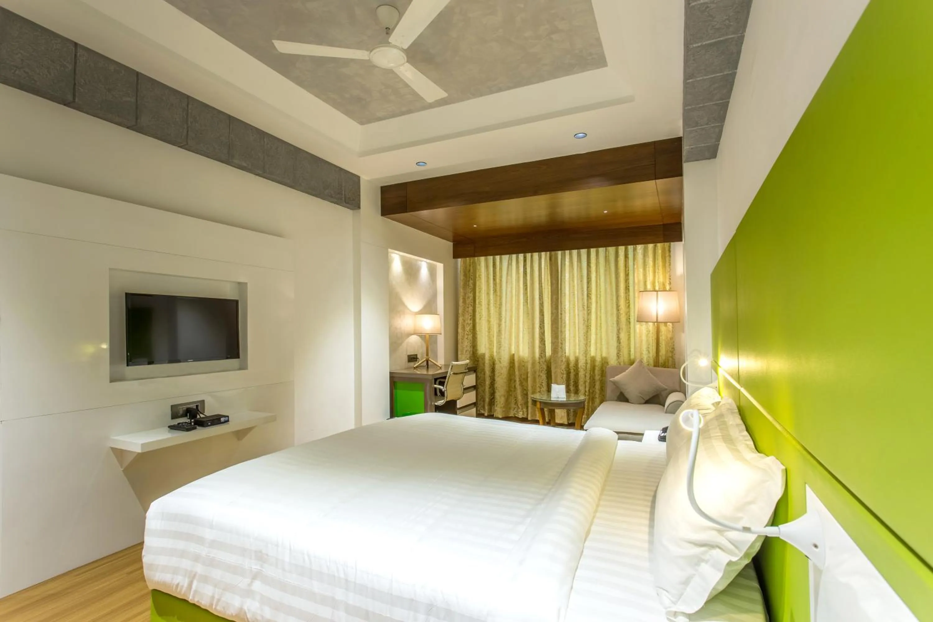 Bed in Hotel Abika Elite