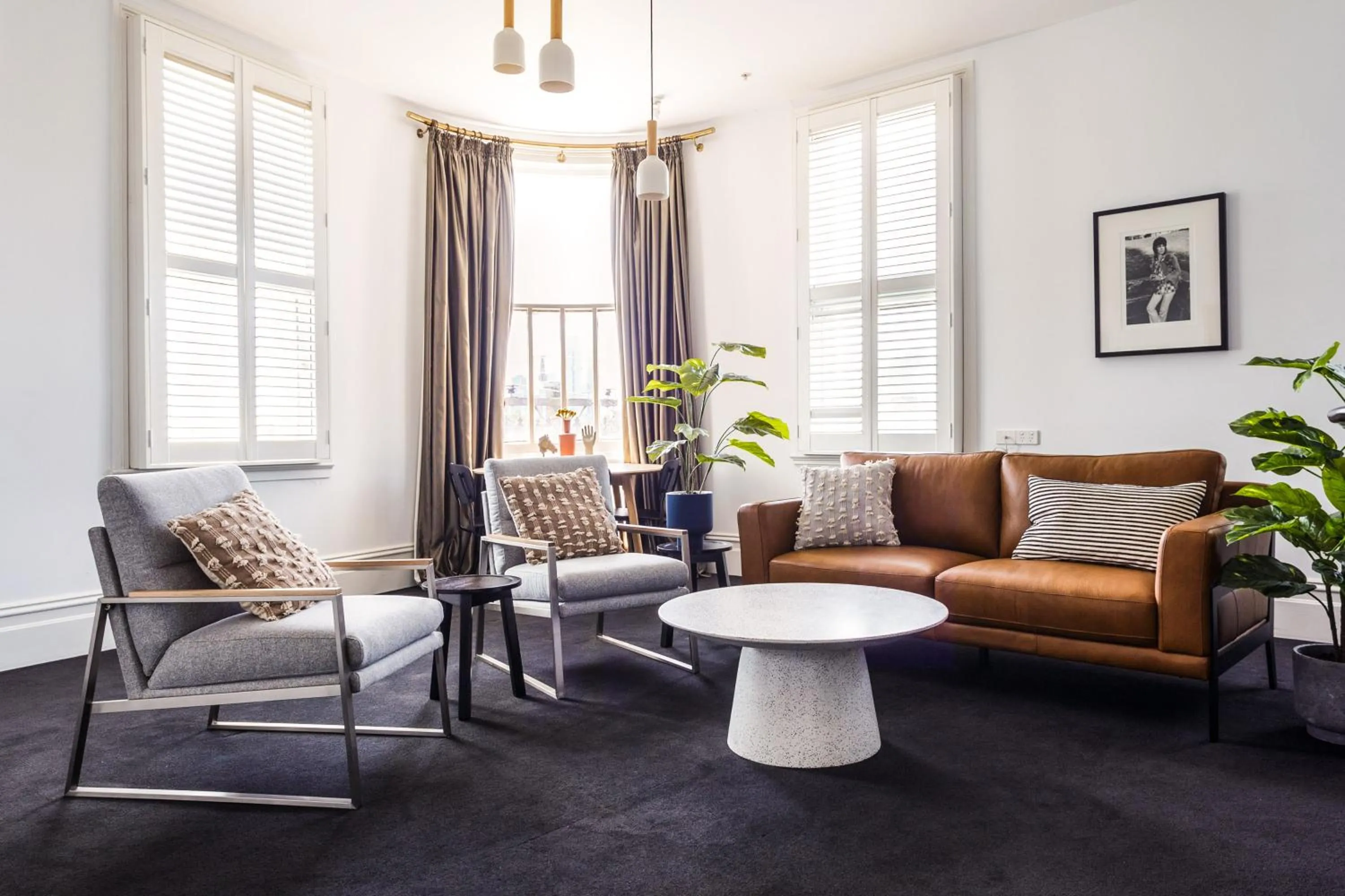 Living room in Middle Park Hotel