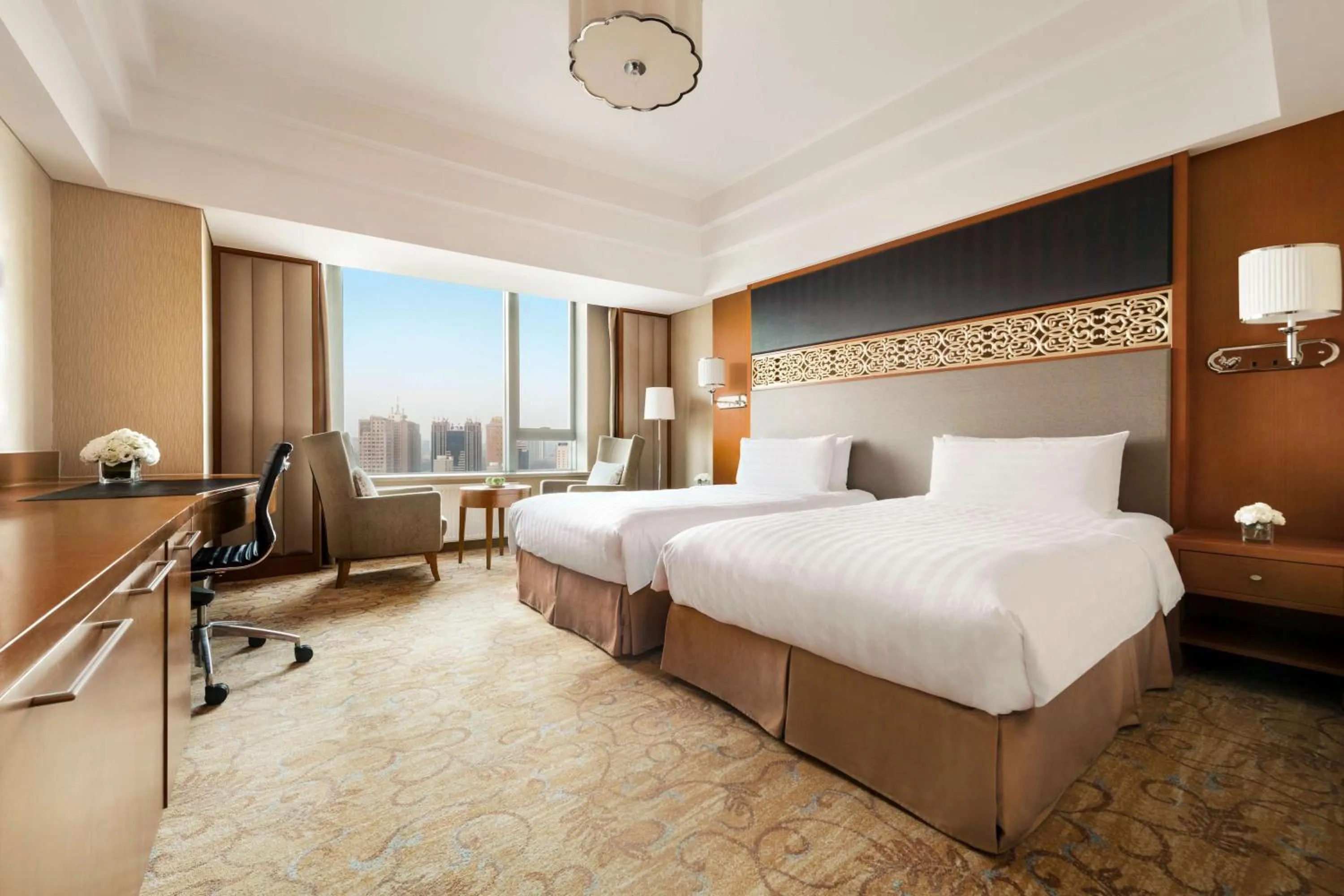 Photo of the whole room in Shangri-La Huhhot