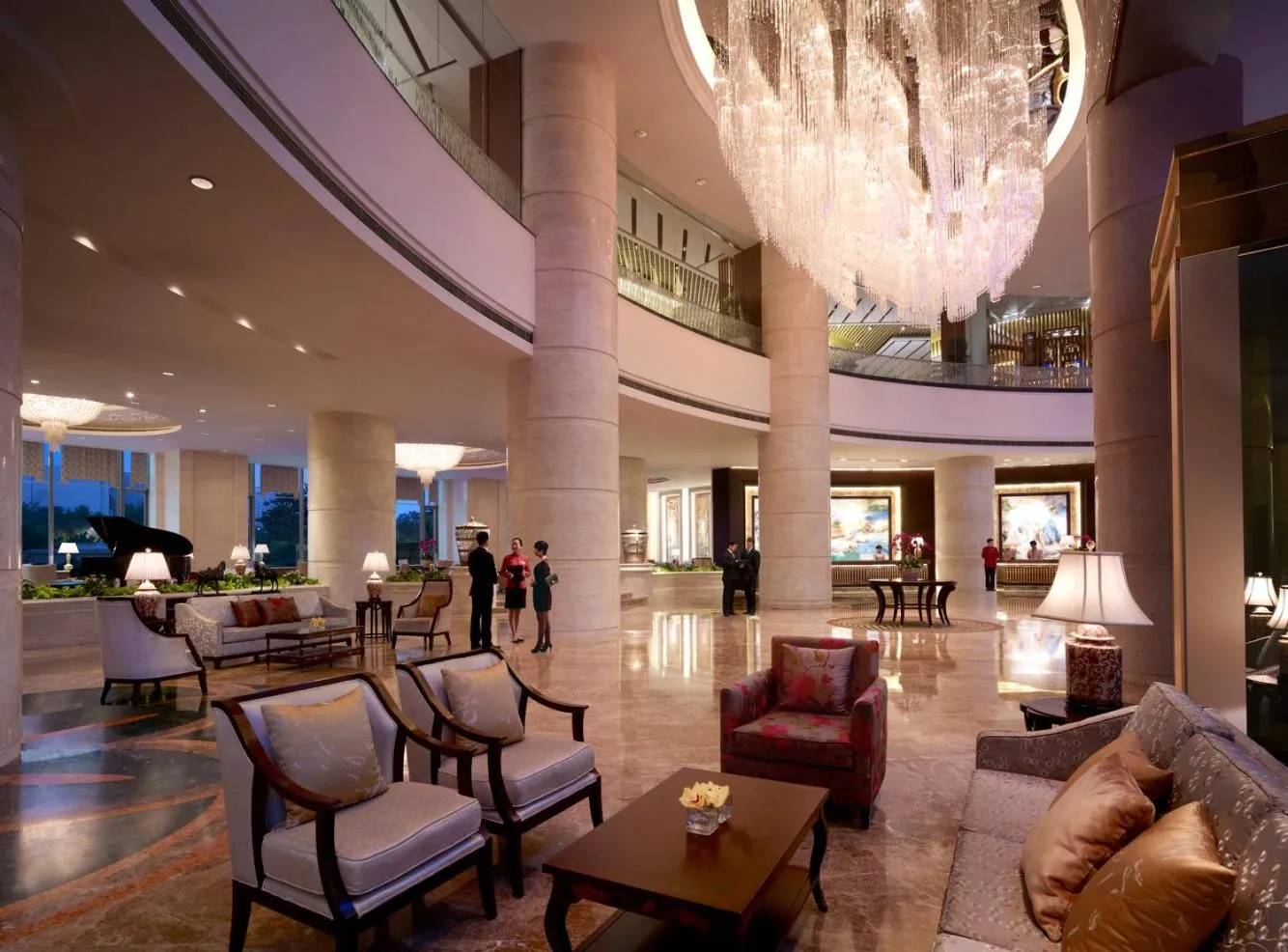Lobby or reception in Shangri-La Huhhot