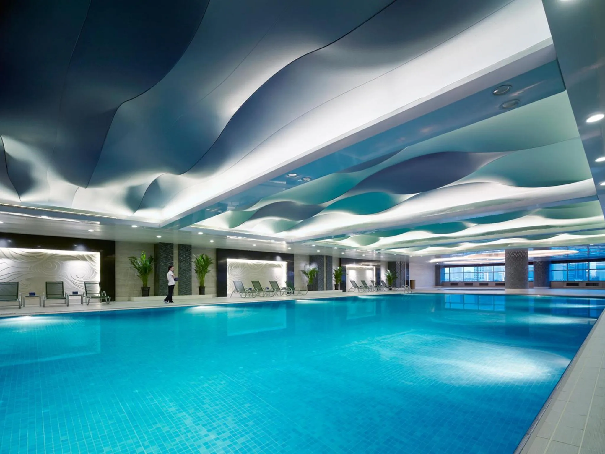 Fitness centre/facilities in Shangri-La Huhhot