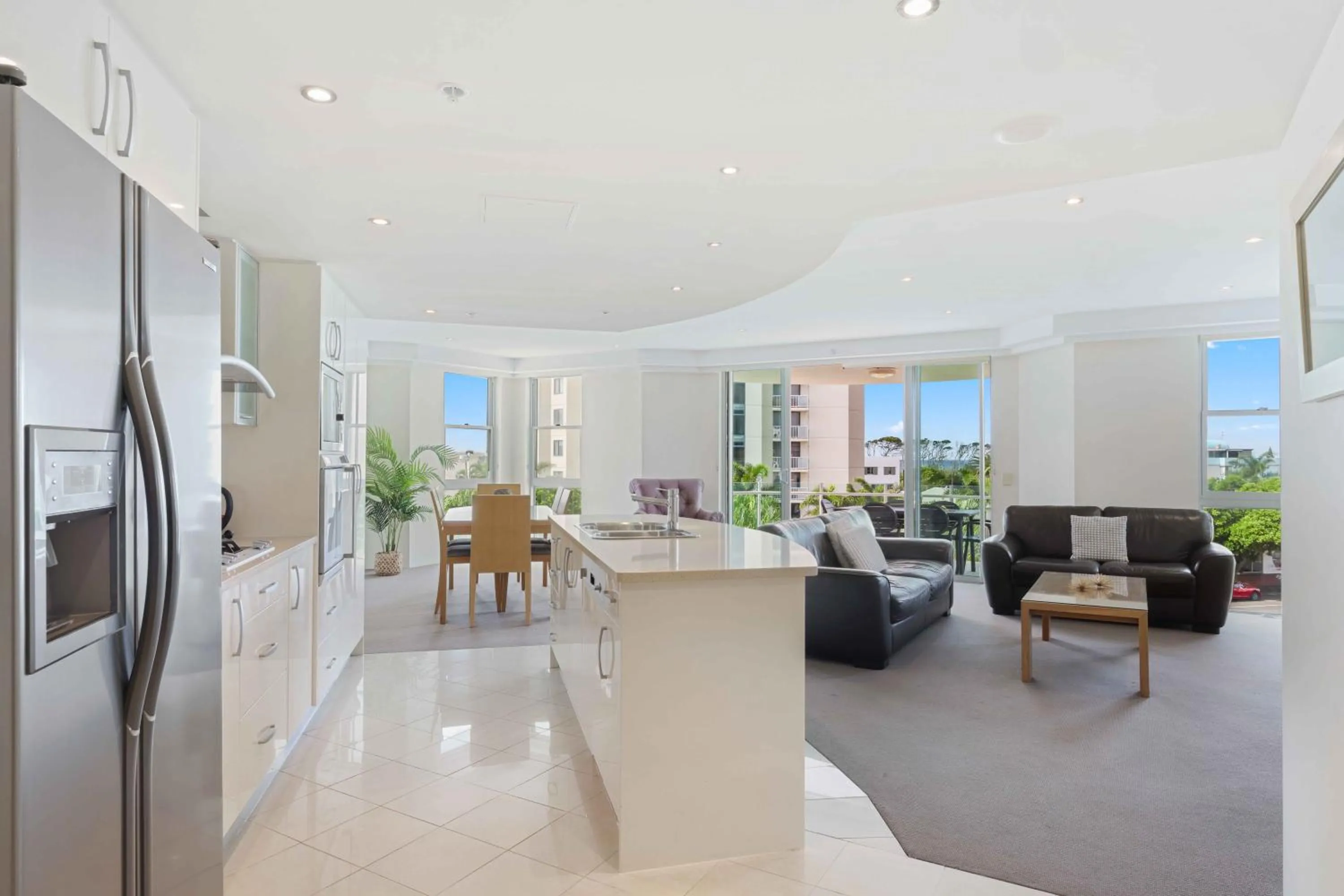 Living room in Aqua Vista Resort