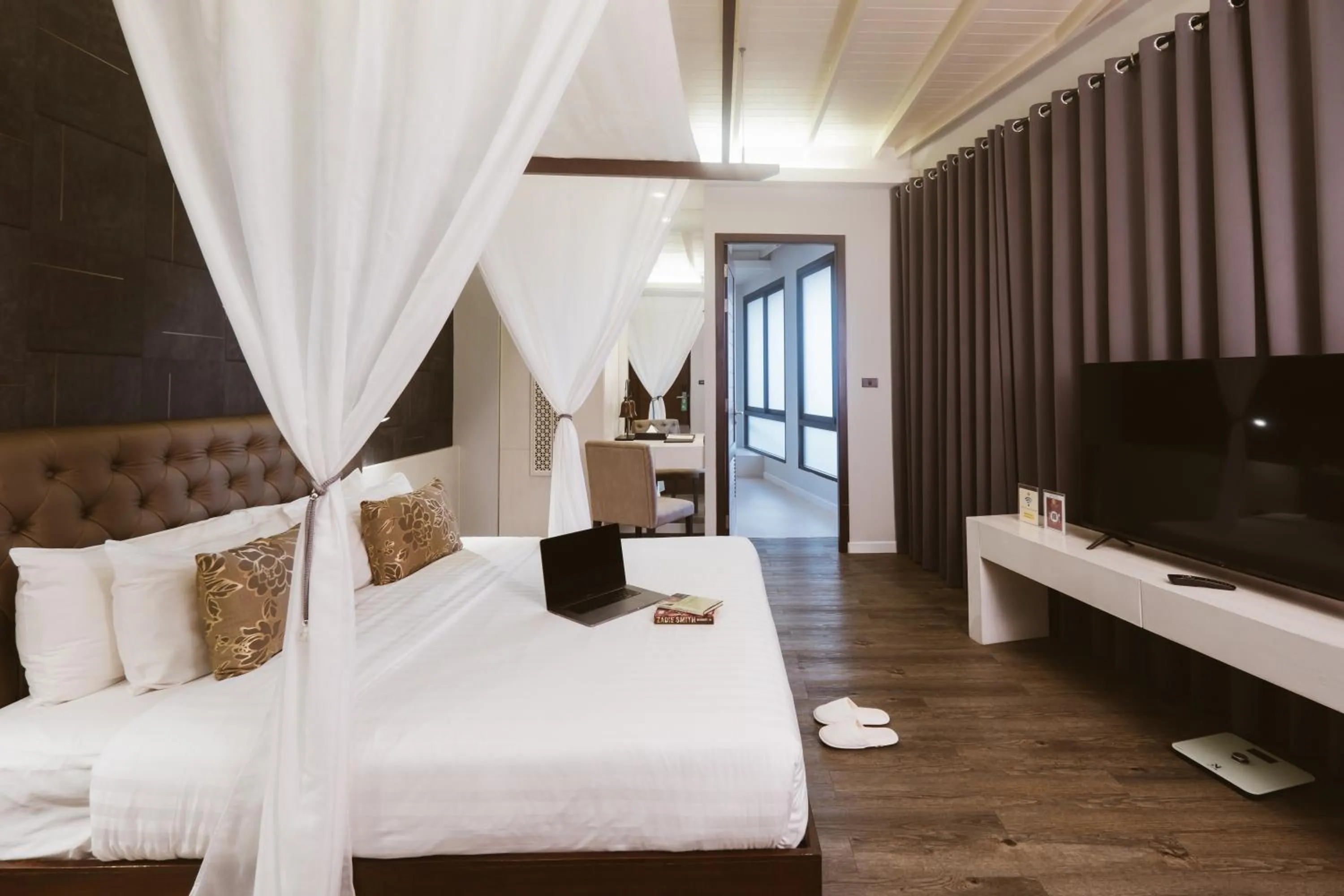 Bedroom, Bed in De Chai Colonial Hotel & Spa - SHA Plus