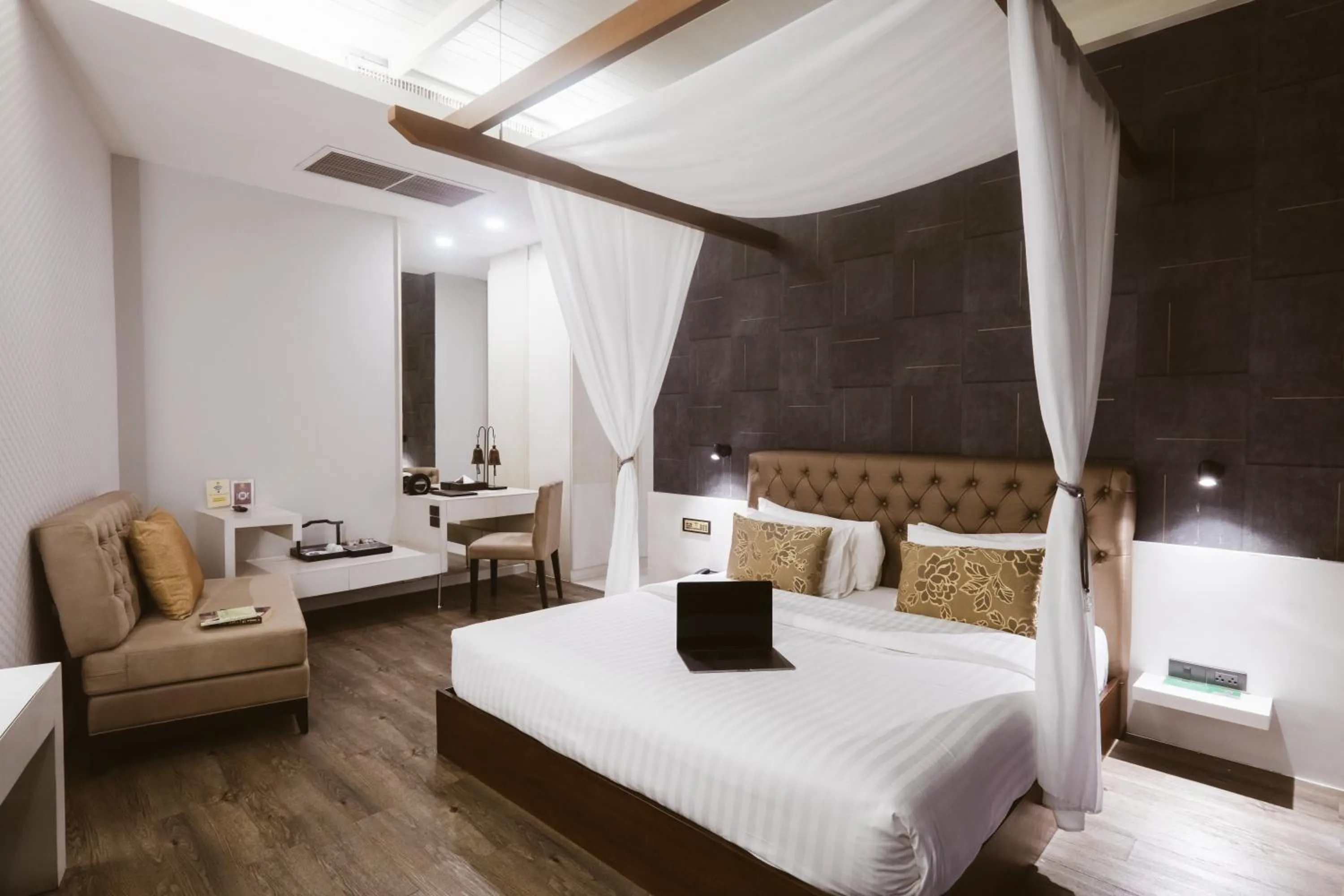 Bedroom, Bed in De Chai Colonial Hotel & Spa - SHA Plus