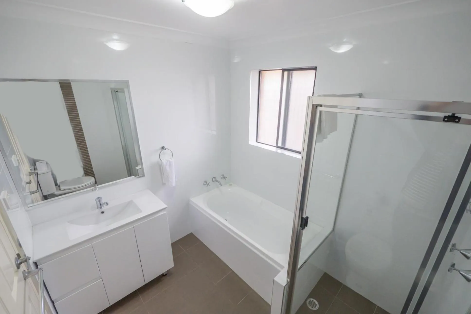 Bathroom in Parkside Apartments Parramatta