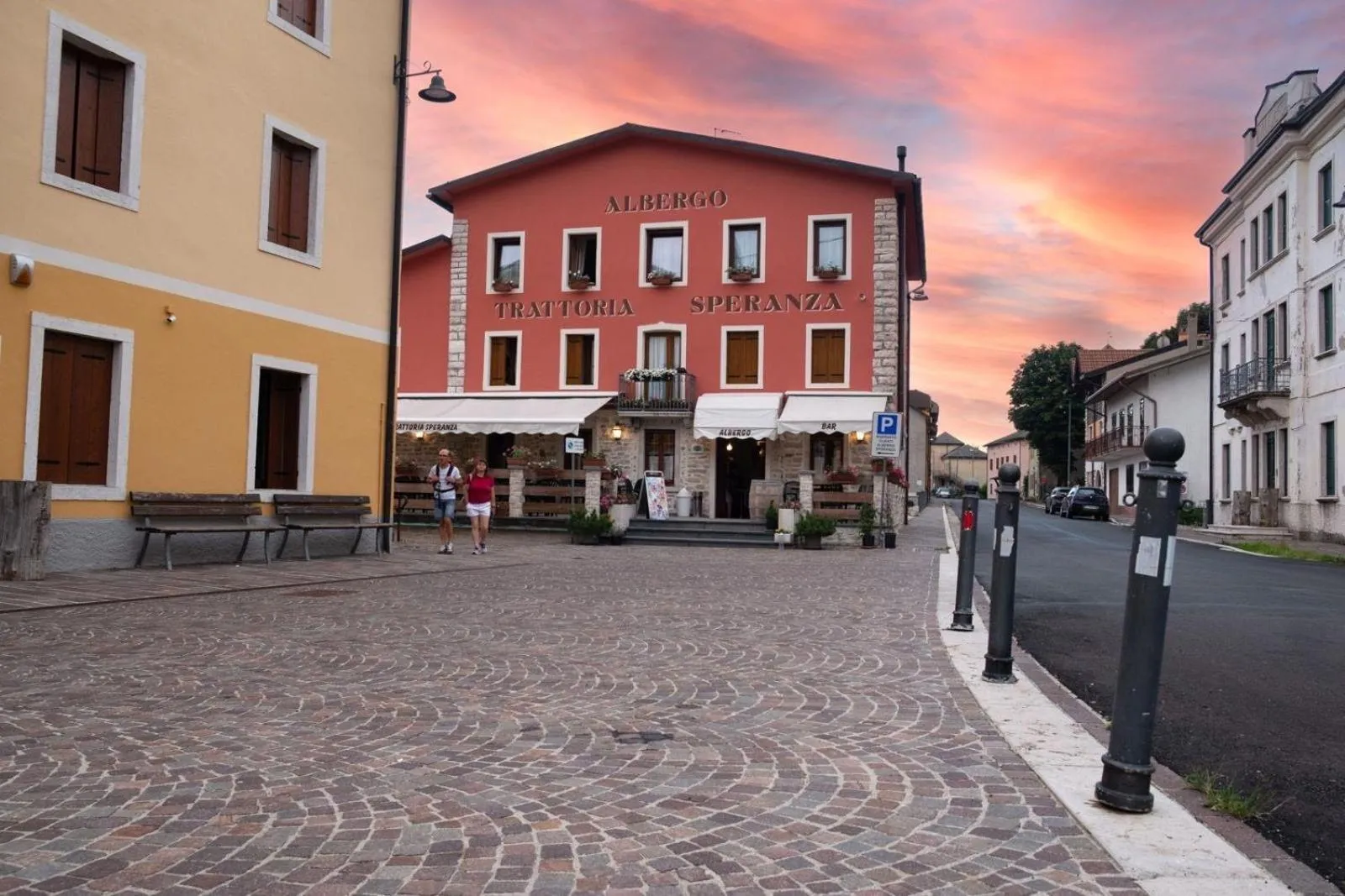 Property building in Albergo Trattoria Speranza