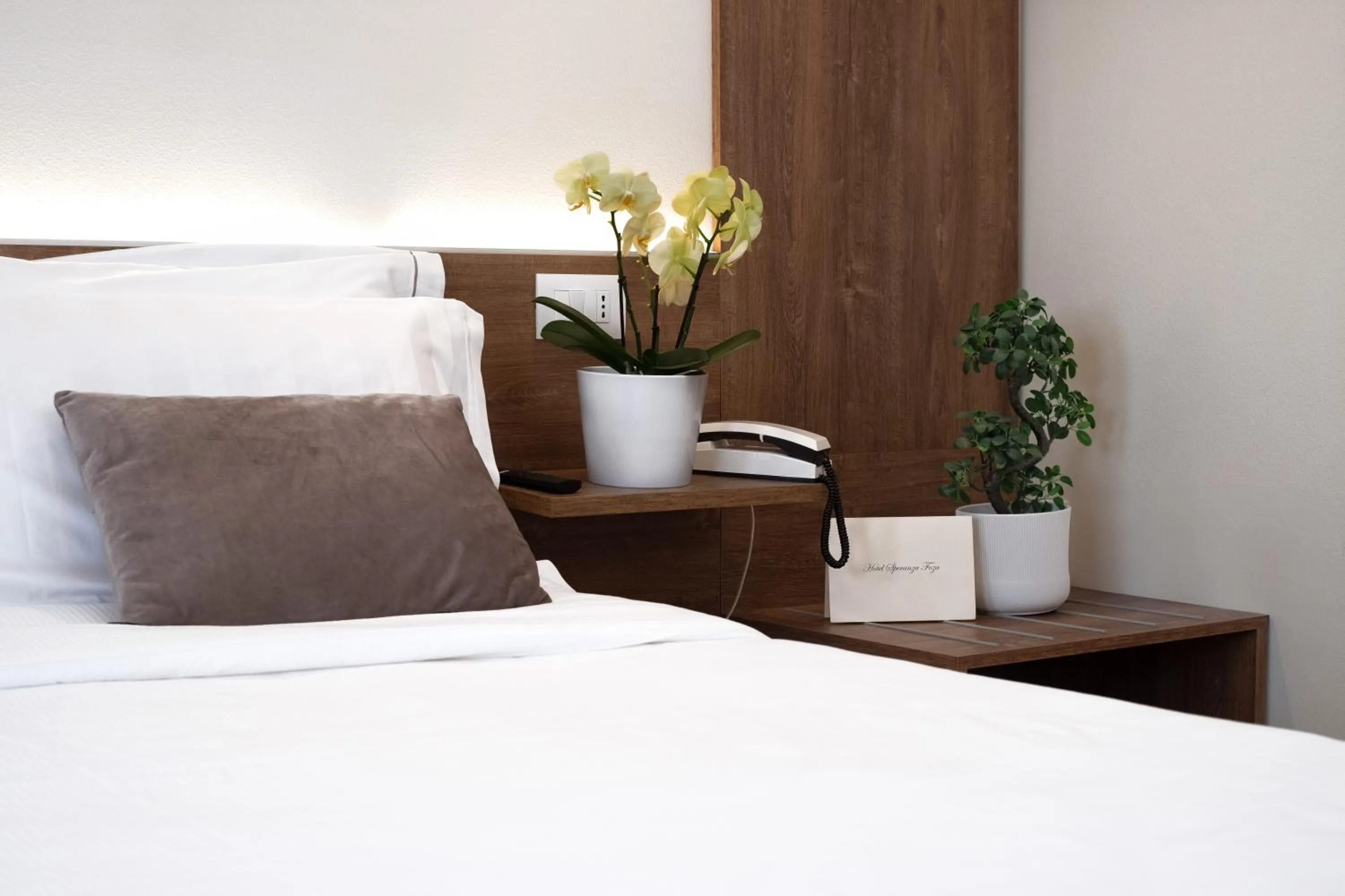 Bedroom, Bed in Albergo Trattoria Speranza