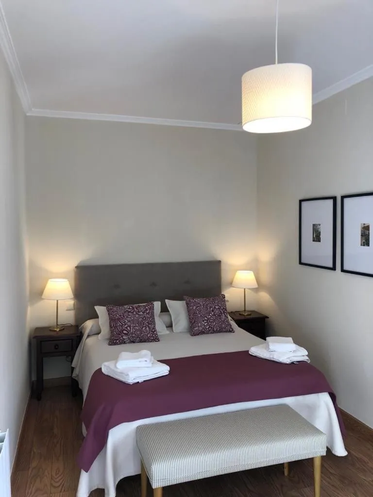 Bed in Hotel La Muralla