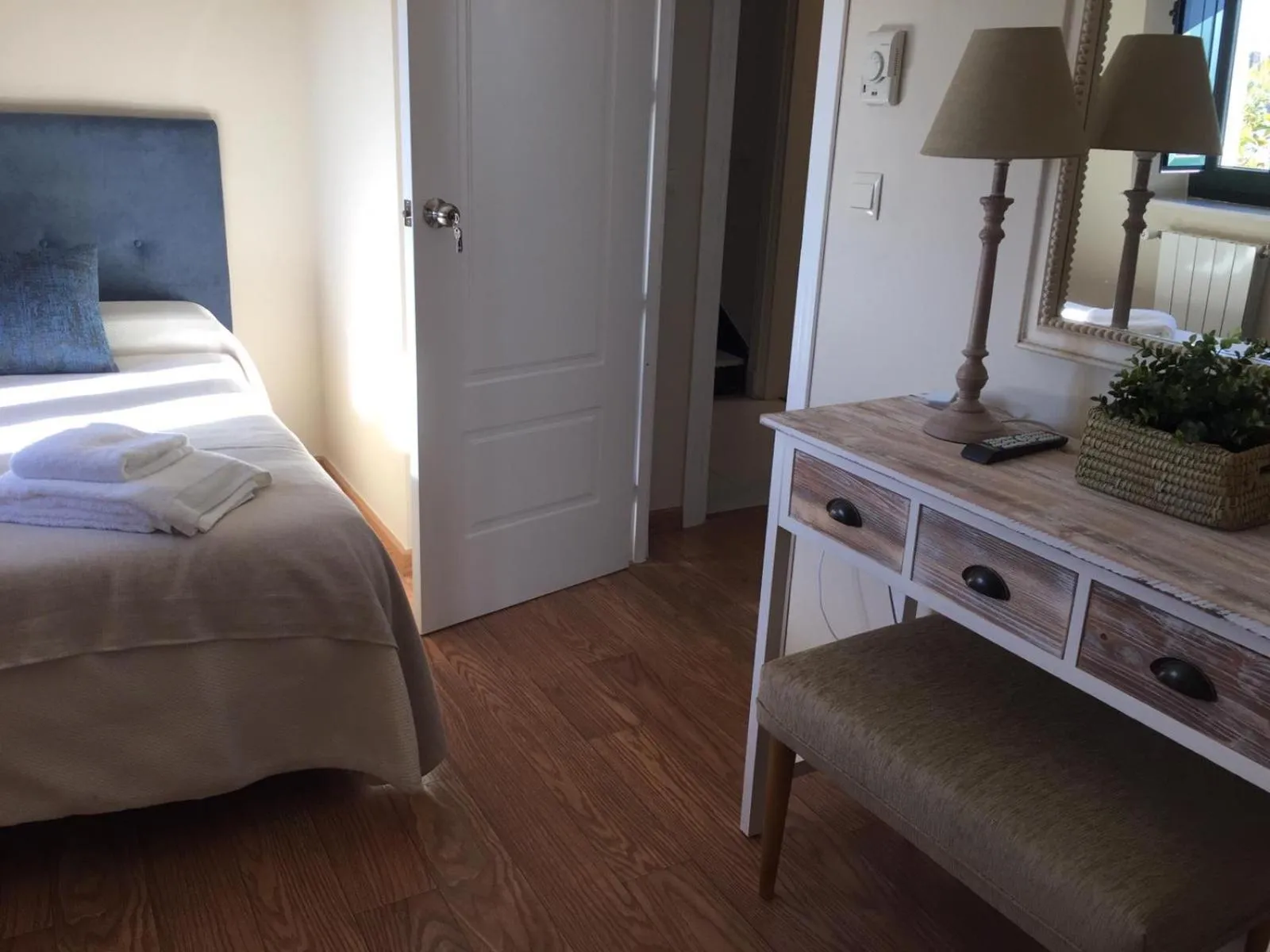 Bed in Hotel La Muralla