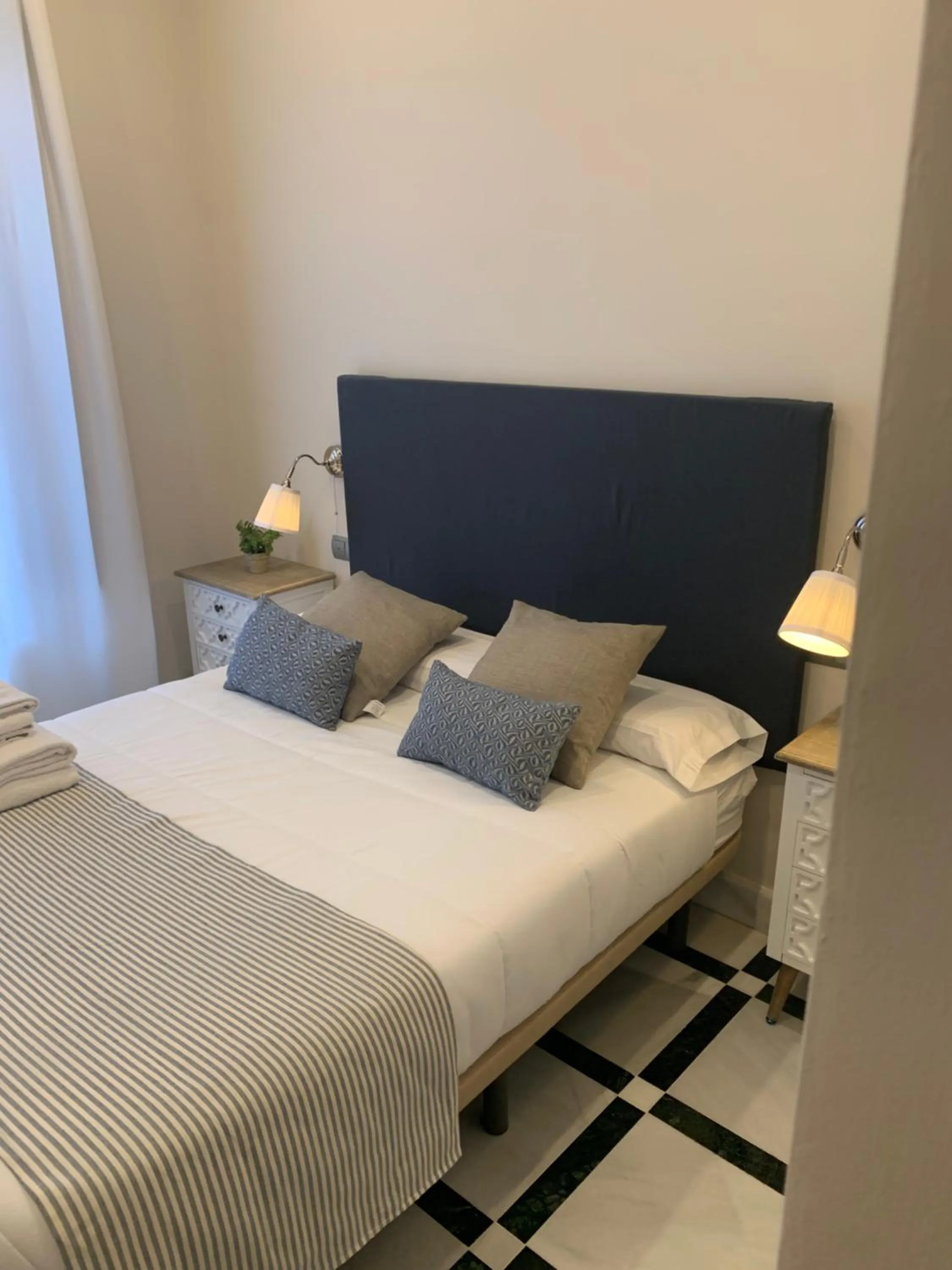 Bed in Hotel La Muralla