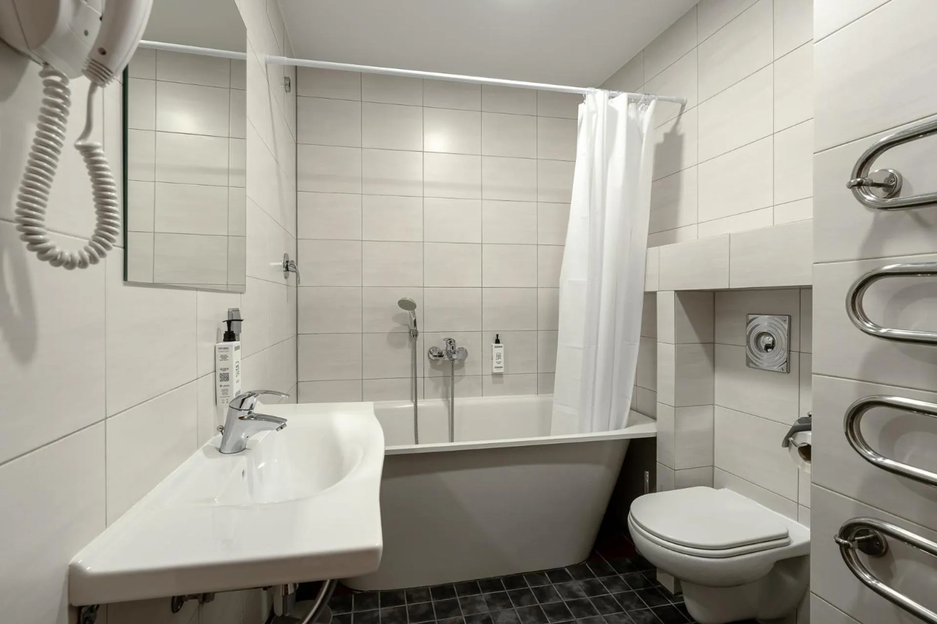 Bathroom in RIJA Riga City Centre Hotel