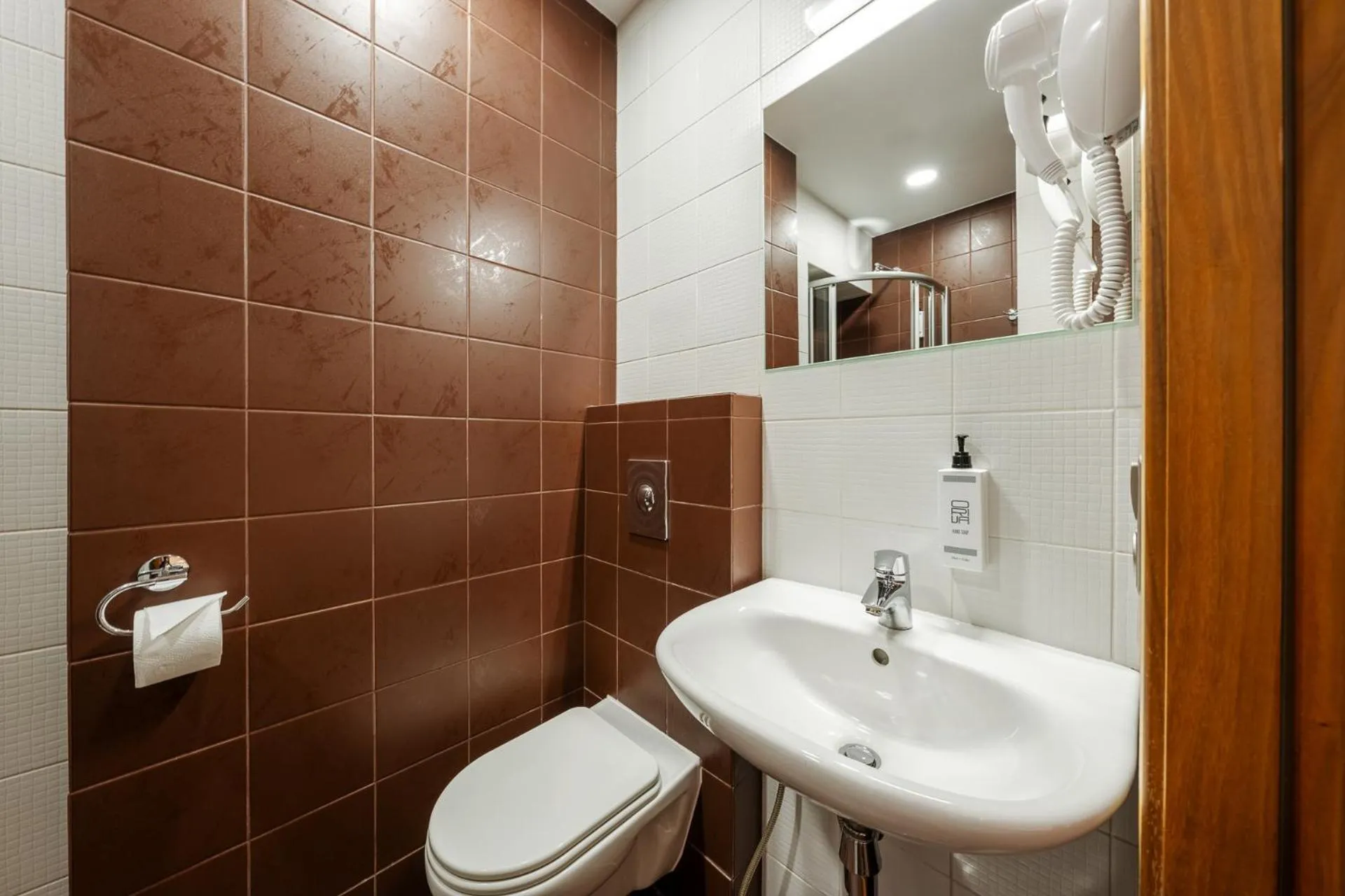 Toilet in RIJA Riga City Centre Hotel