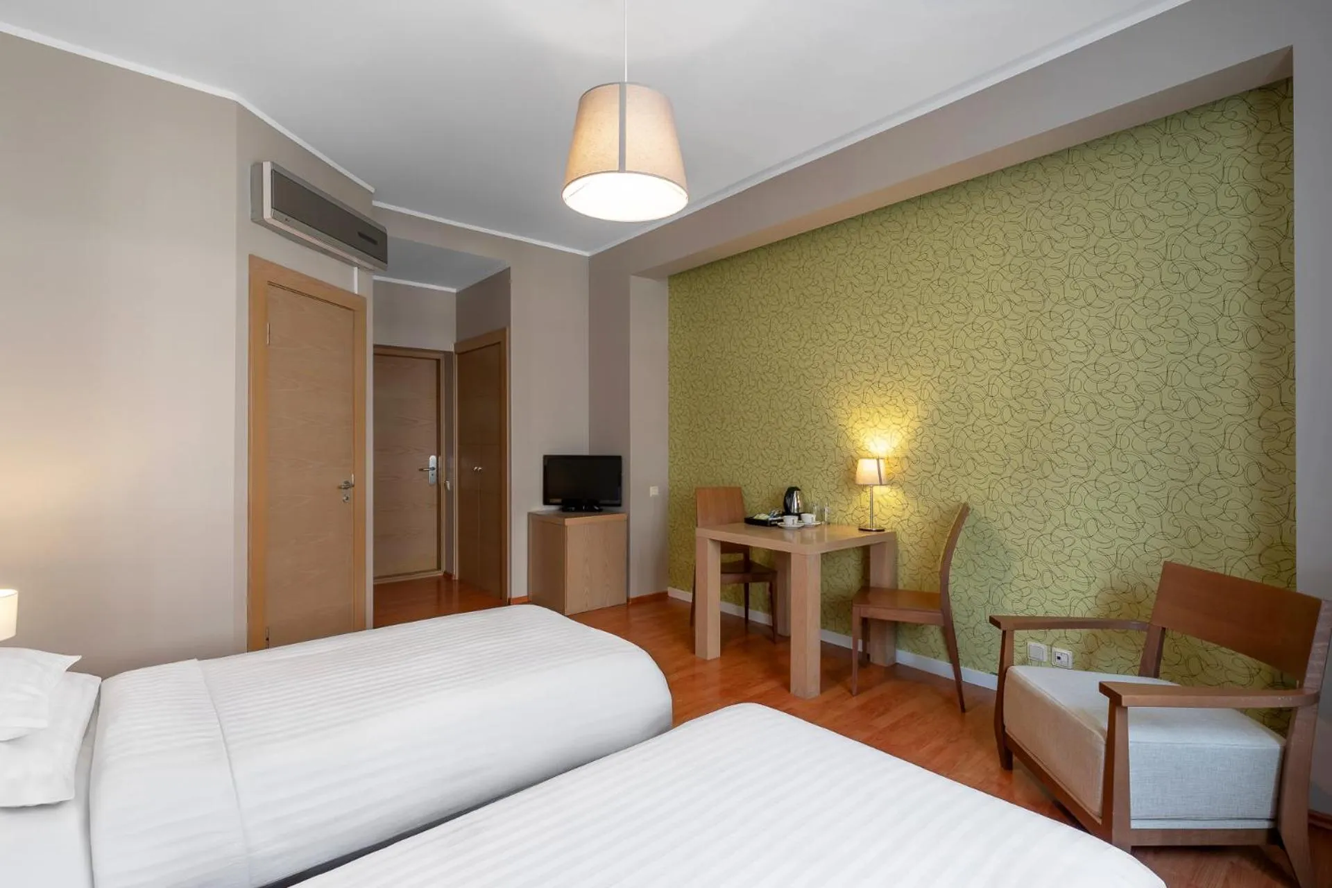 Photo of the whole room, Bed in RIJA Riga City Centre Hotel