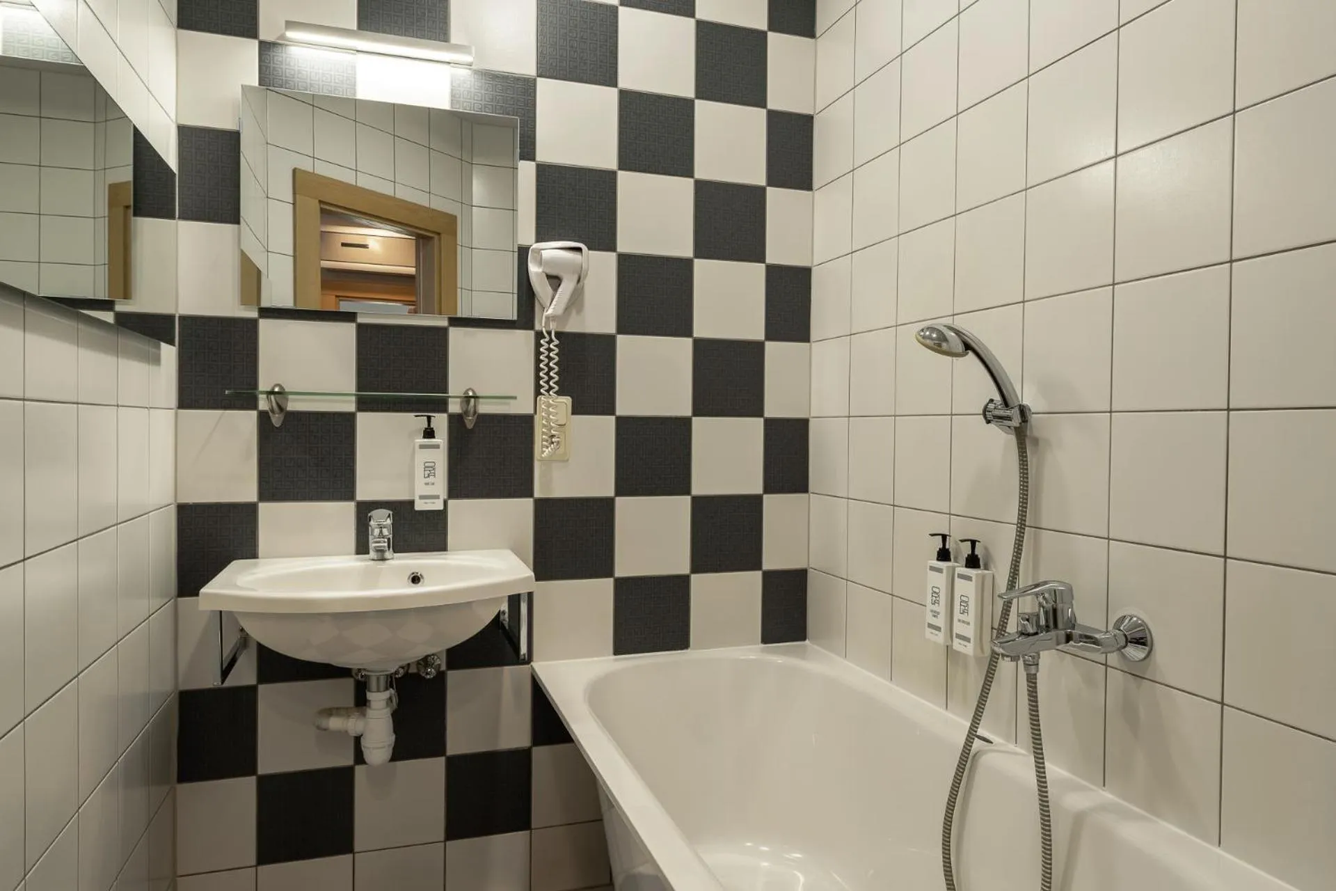 Bathroom in RIJA Riga City Centre Hotel