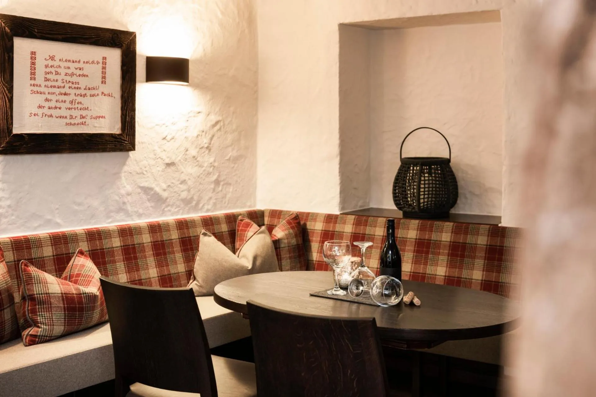 Seating area in Hotel Medrazerhof