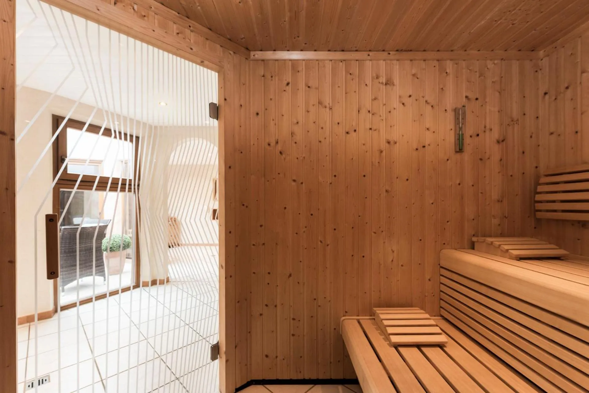 Sauna in Hotel Medrazerhof