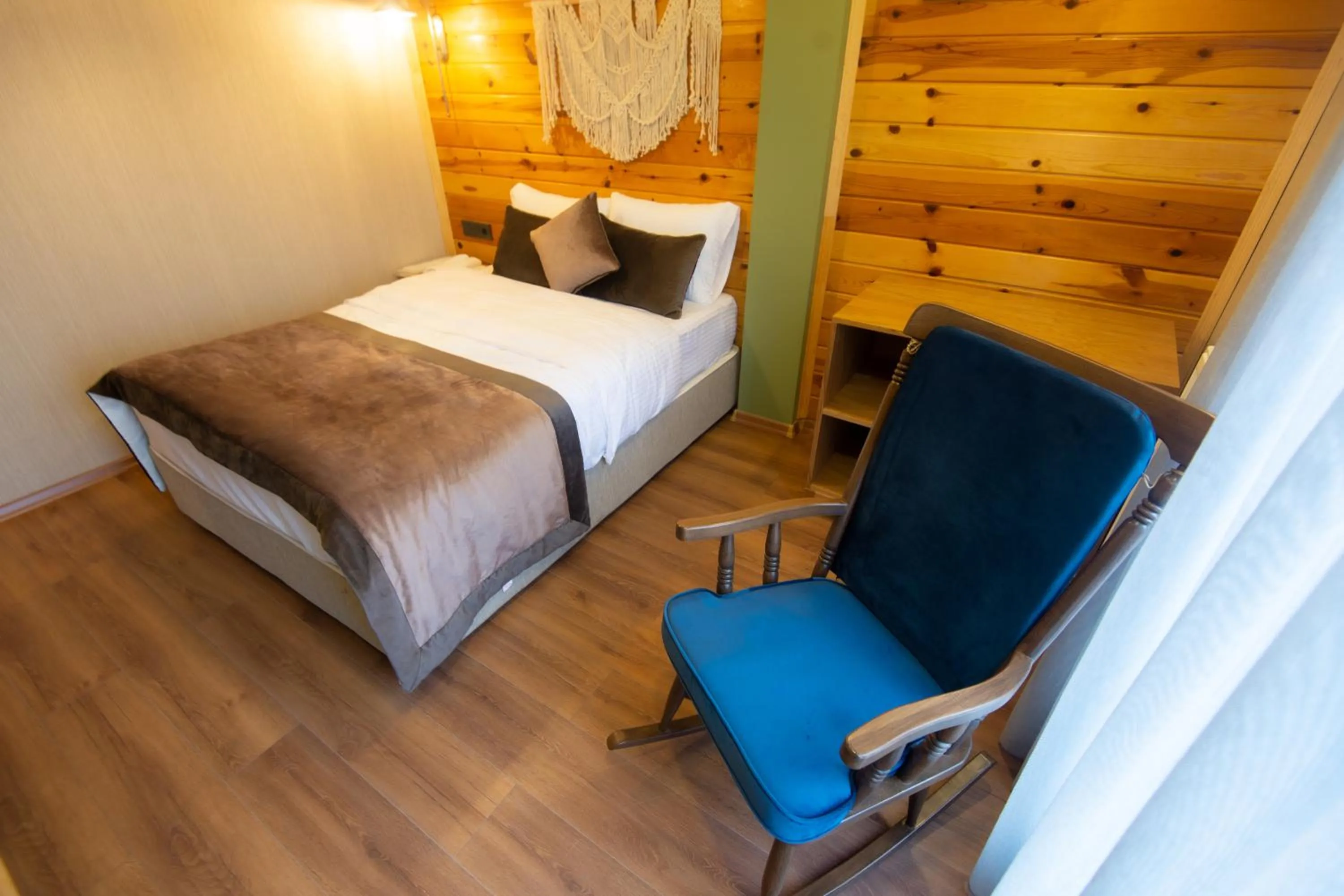 Bed in Ayder Koru Hotel