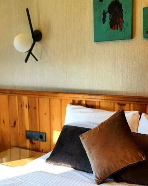 Bed in Ayder Koru Hotel