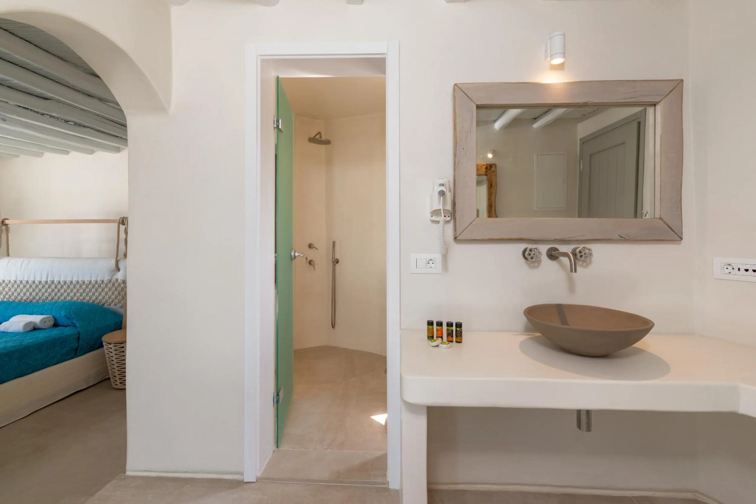 Bathroom in Legacy Suites