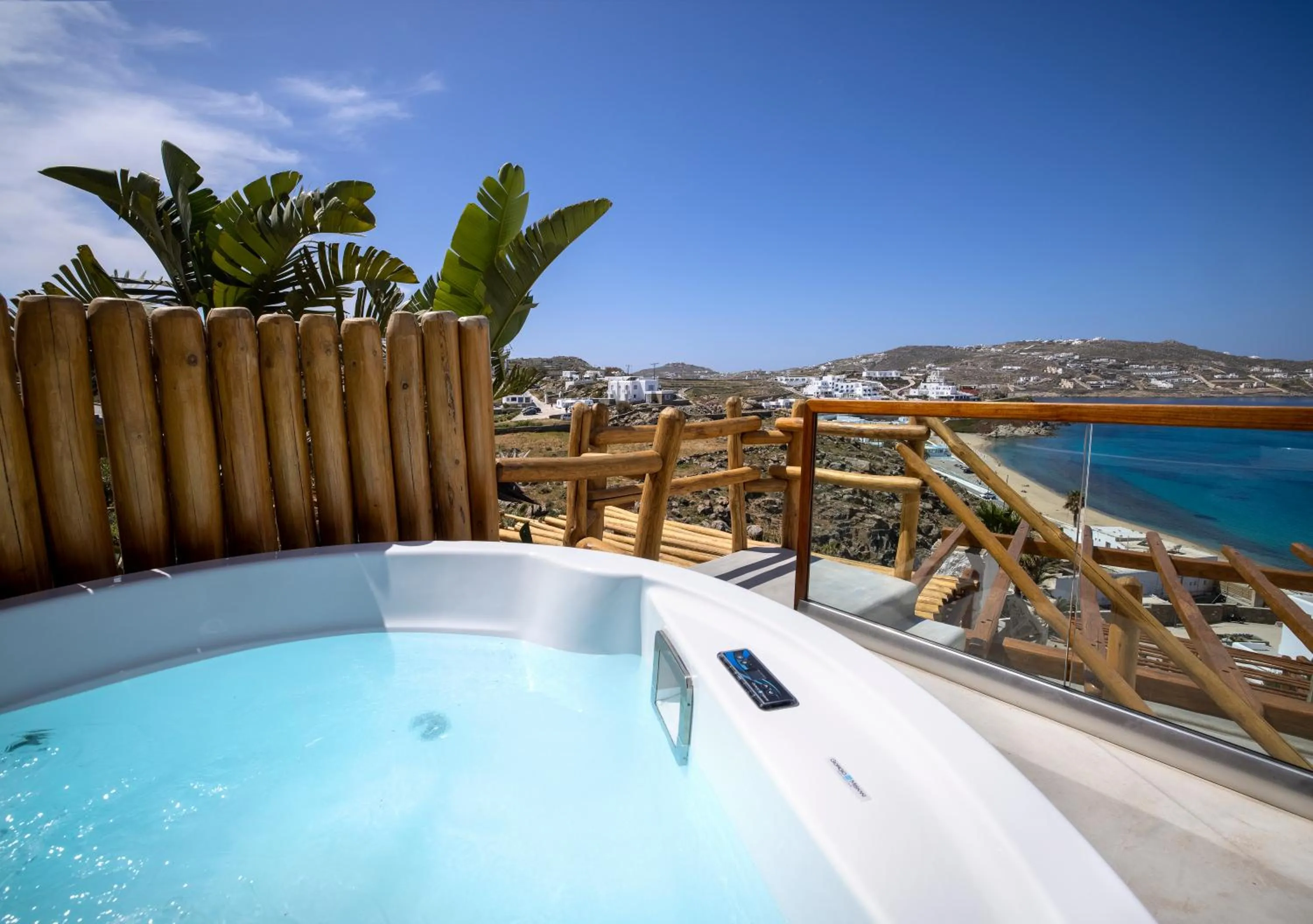 Hot Tub in Legacy Suites