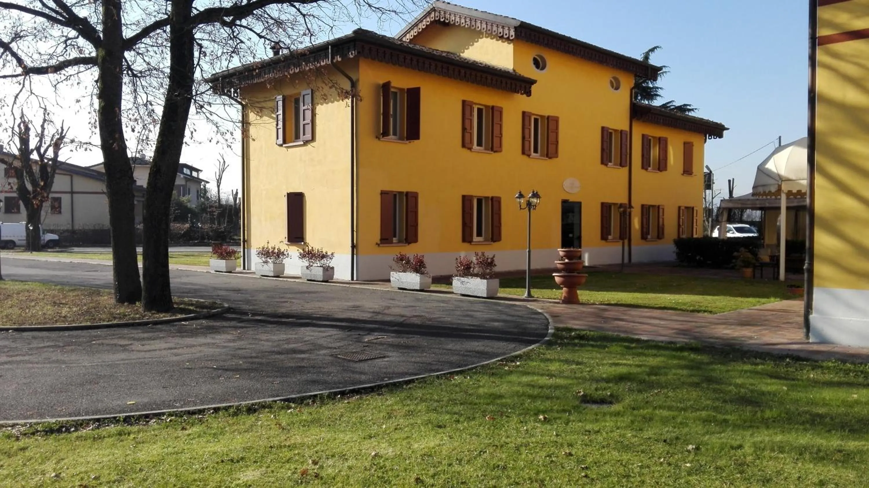 Garden view in Corte Degli Estensi