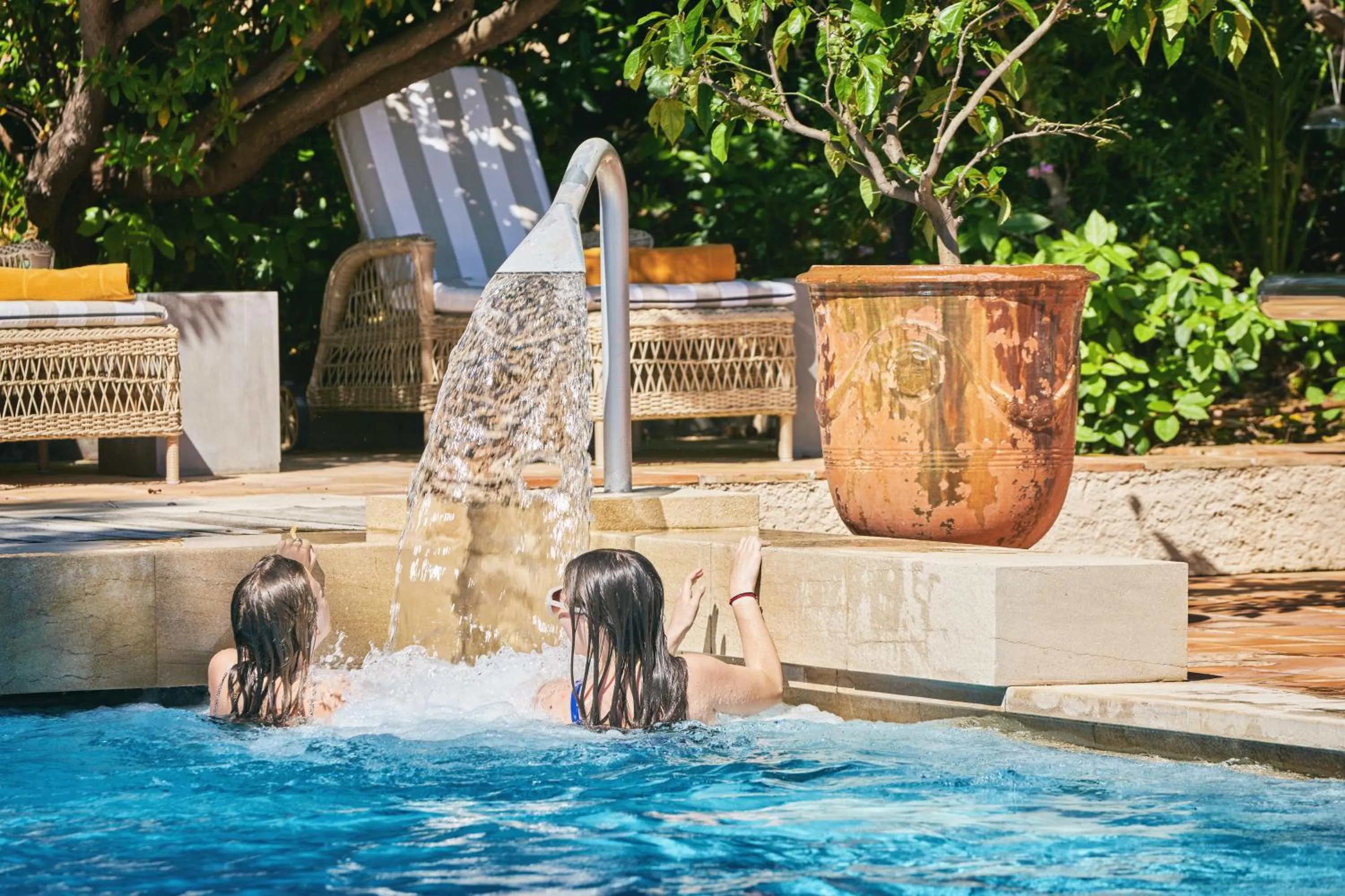 Swimming pool in La Ferme D'Augustin