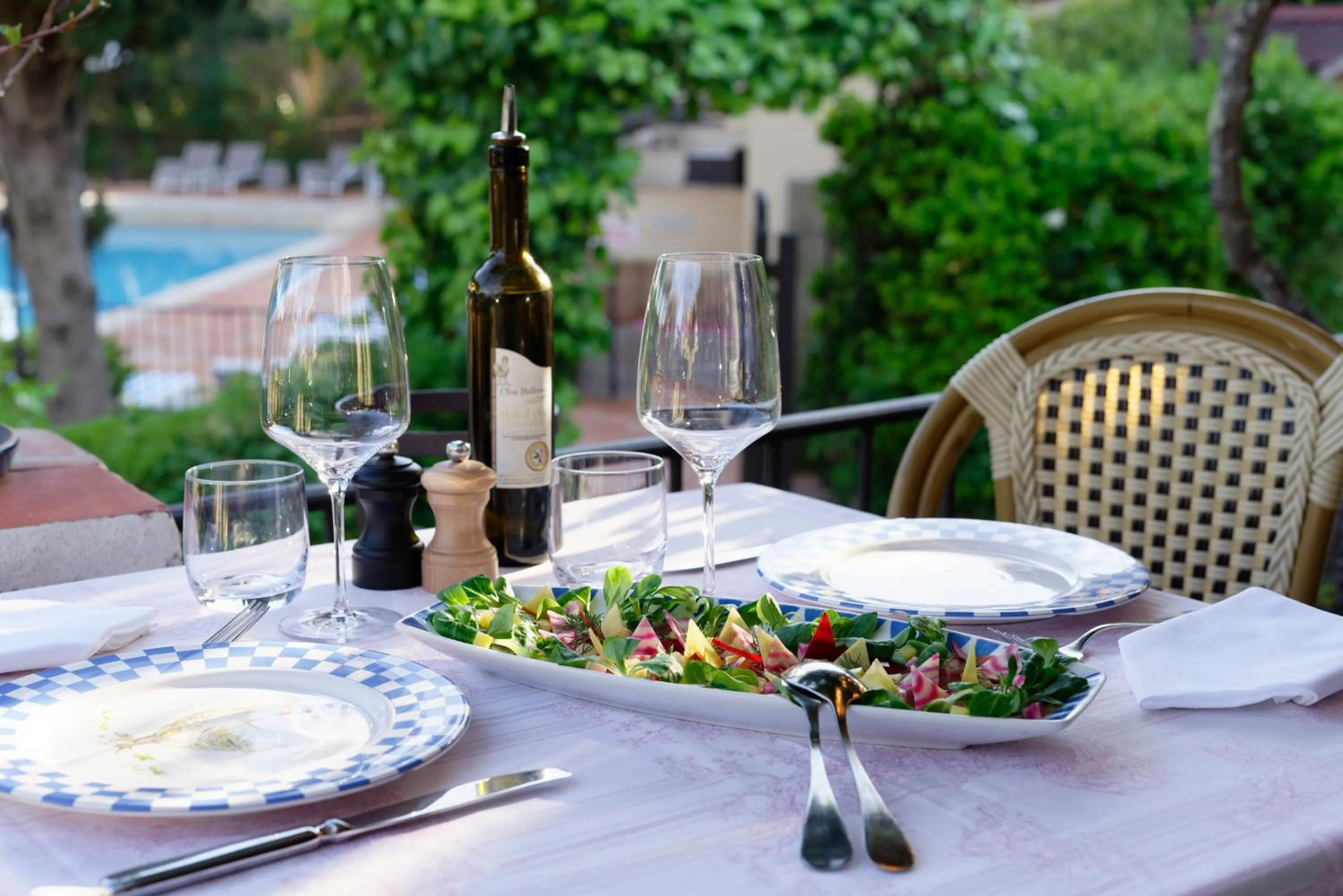 Patio in La Ferme D'Augustin