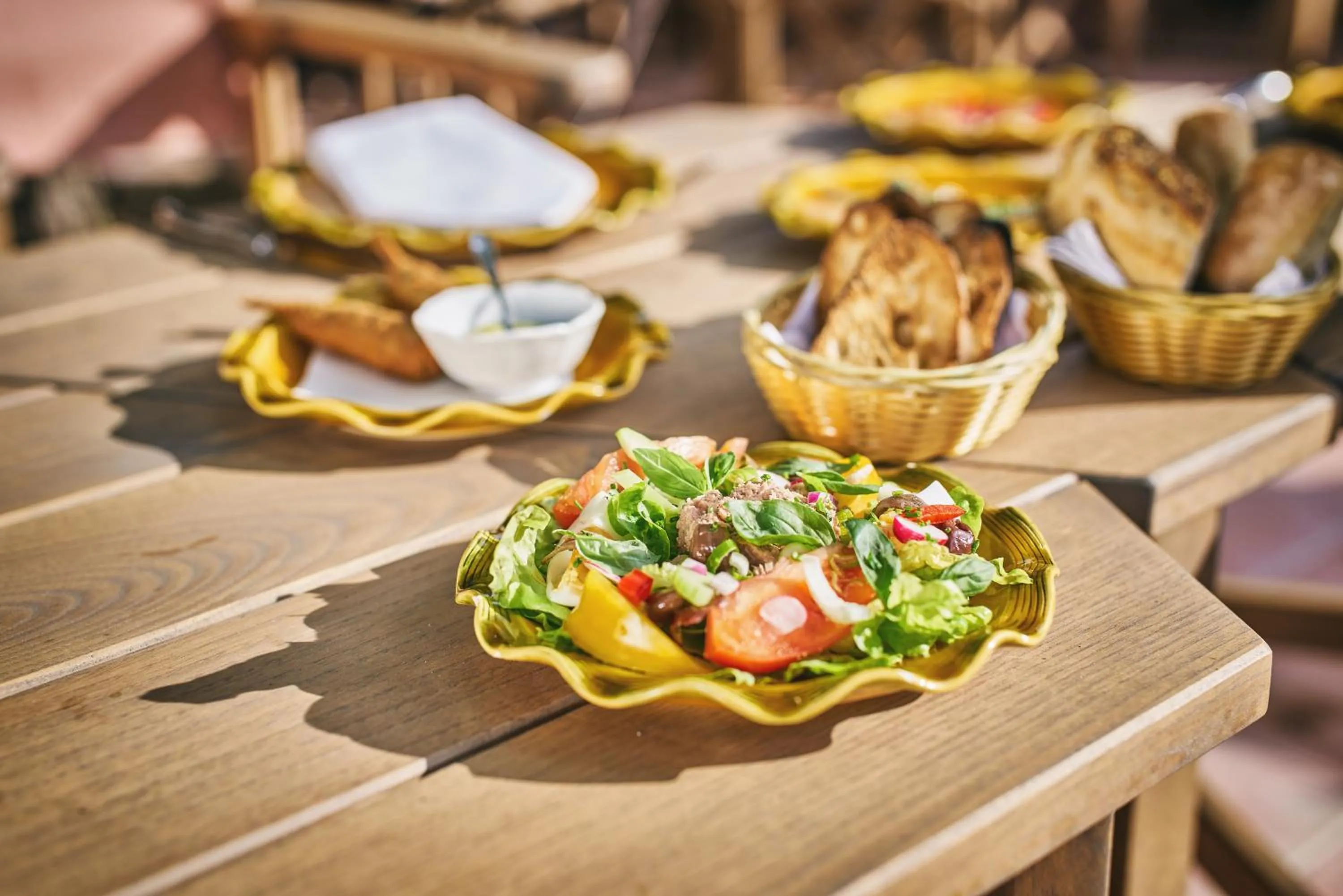 Lunch in La Ferme D'Augustin