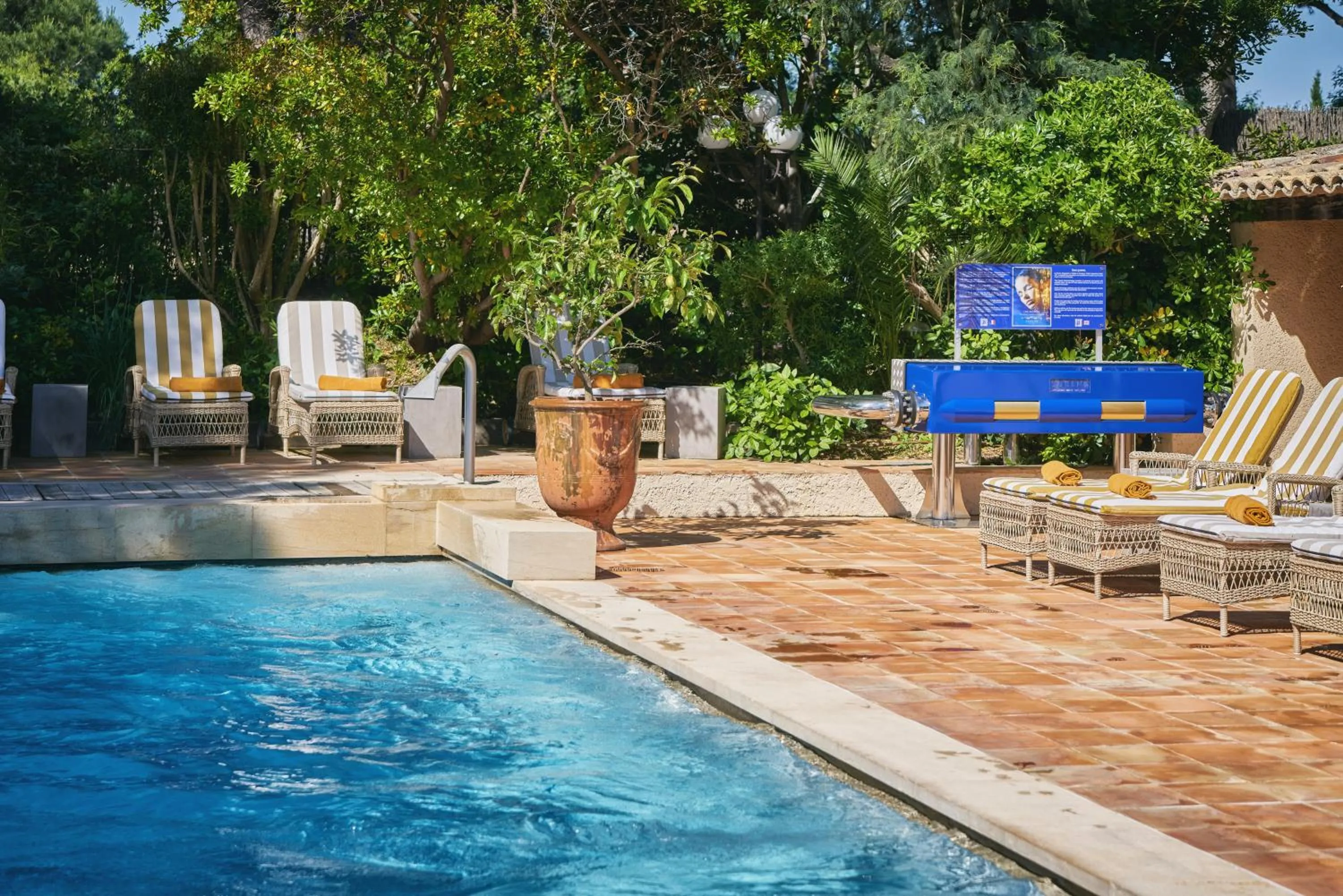 Swimming pool in La Ferme D'Augustin