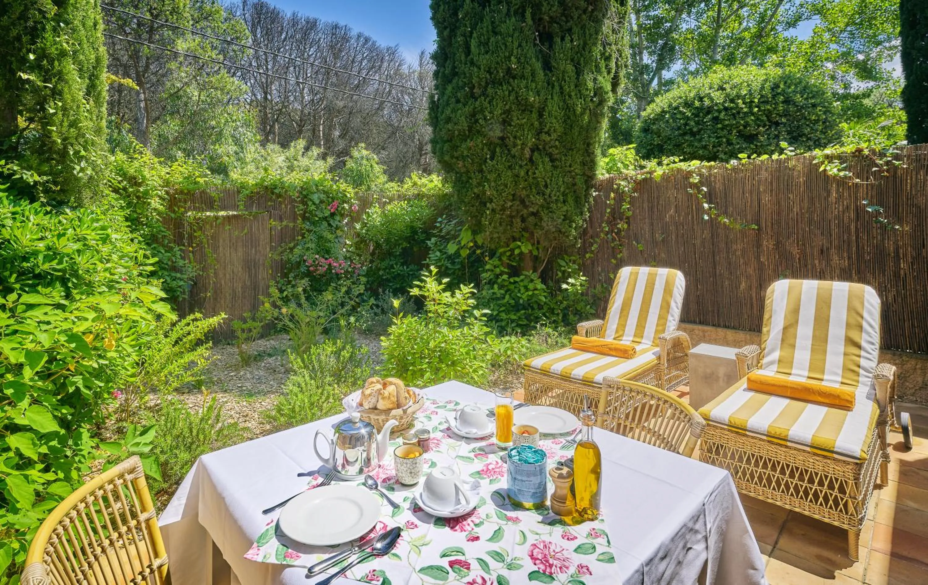 Patio in La Ferme D'Augustin