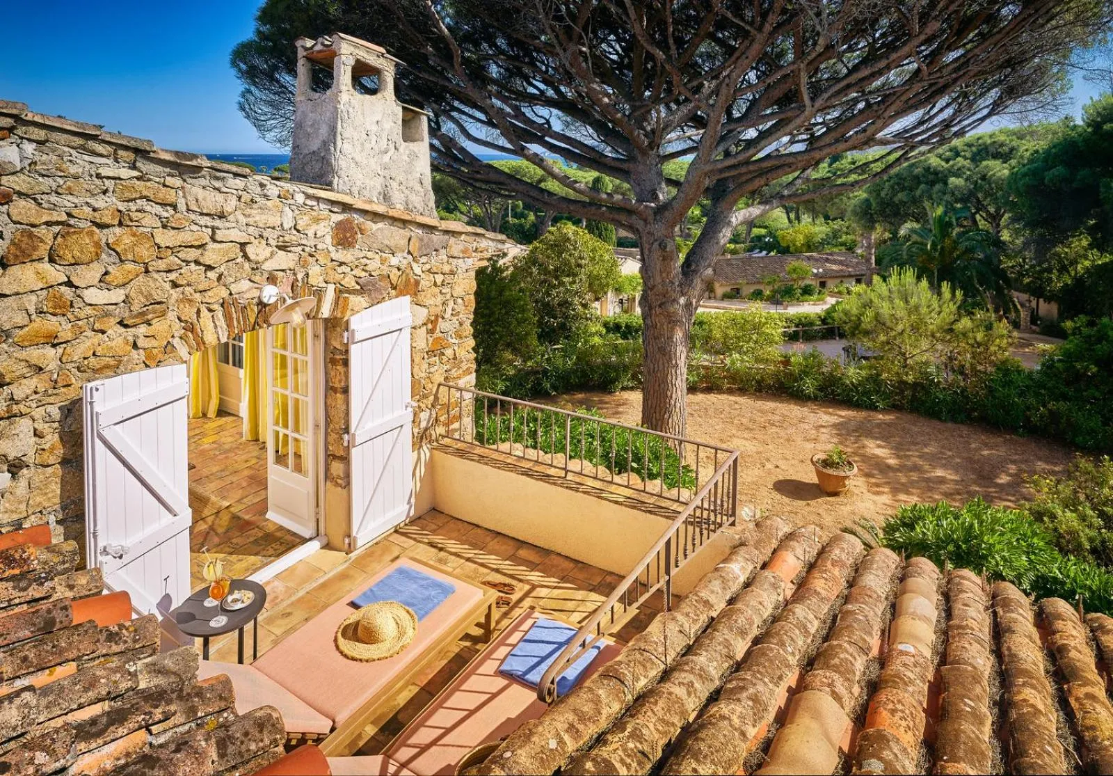 Patio in La Ferme D'Augustin