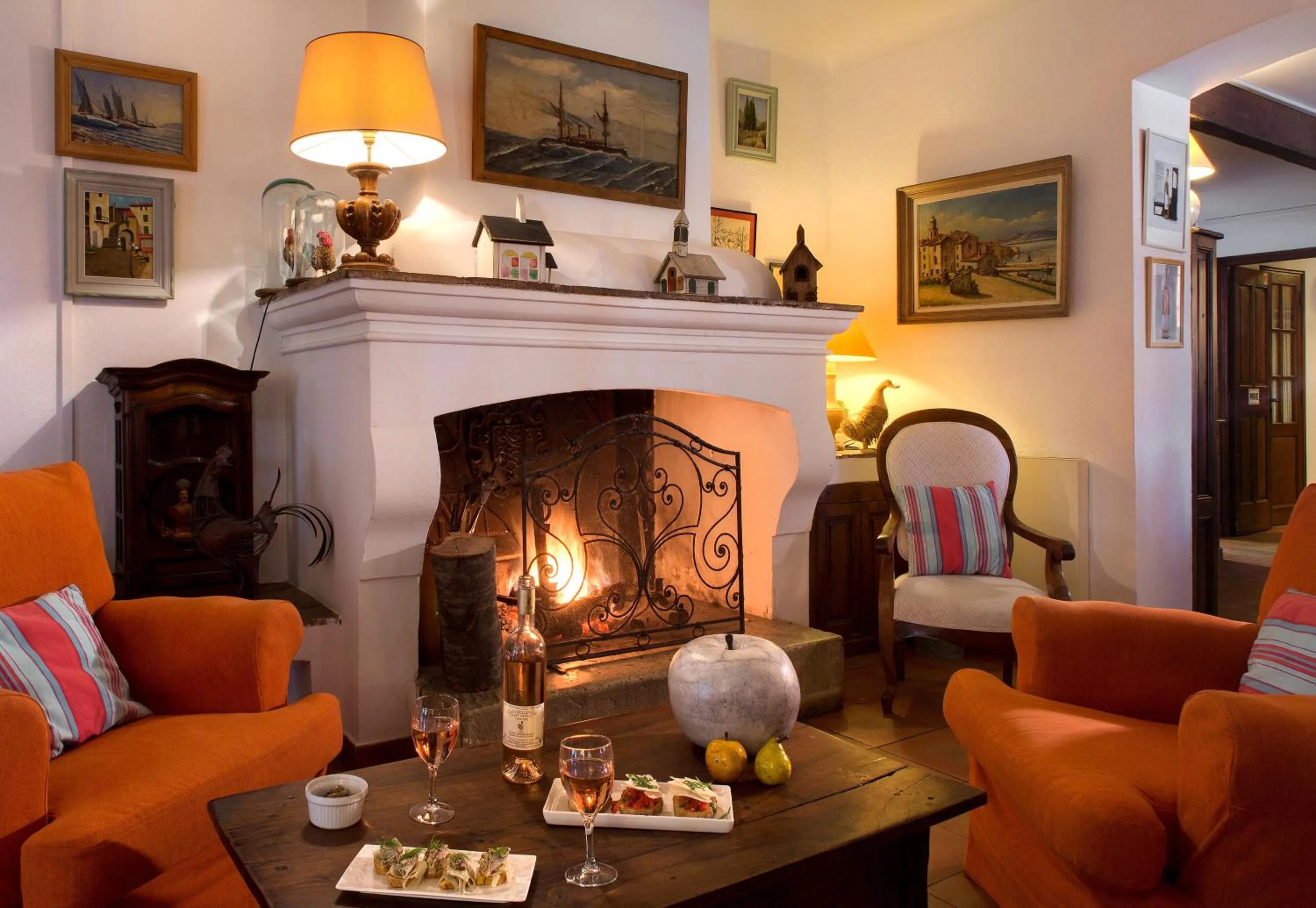 Living room in La Ferme D'Augustin