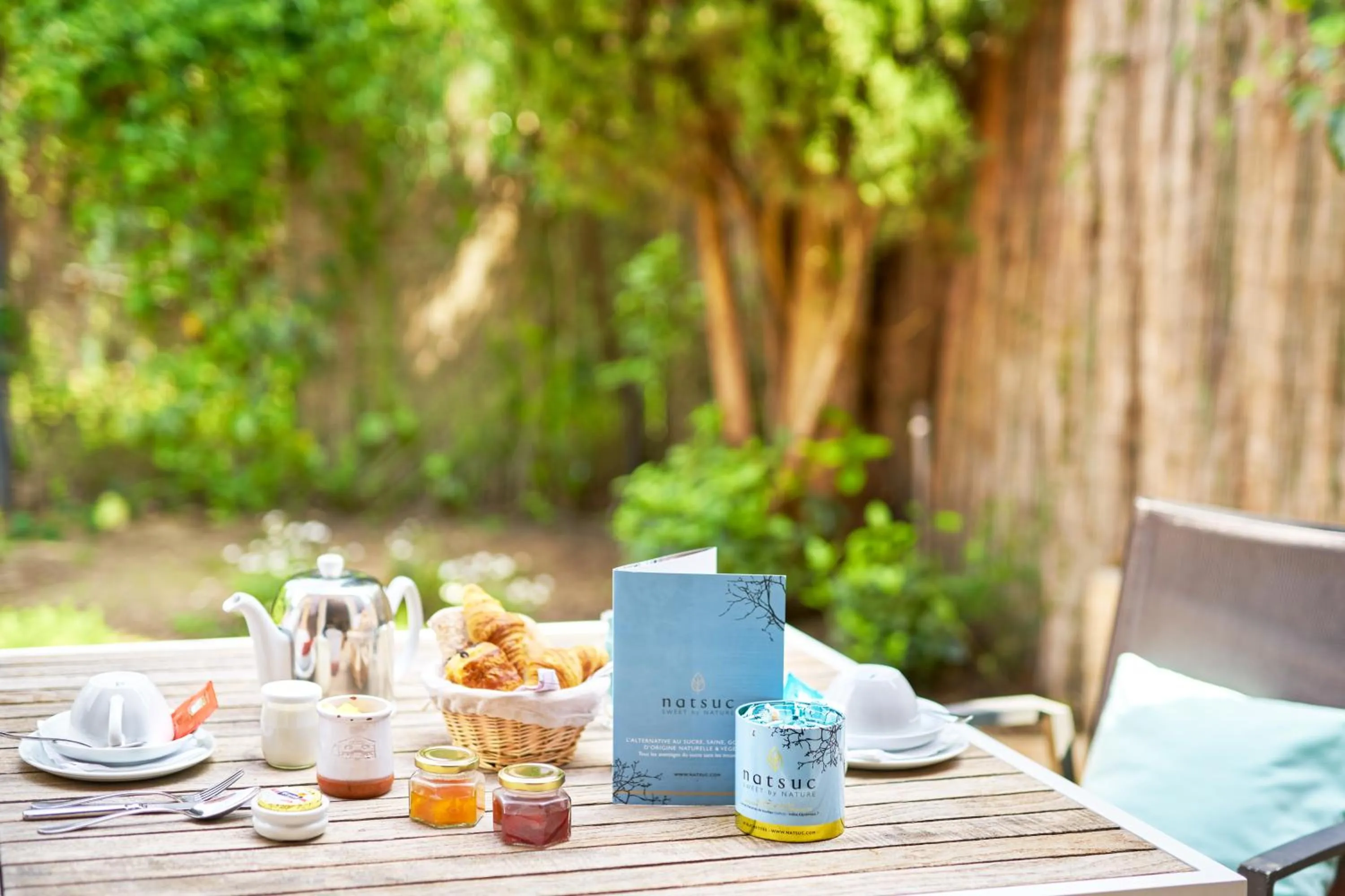 Continental breakfast in La Ferme D'Augustin